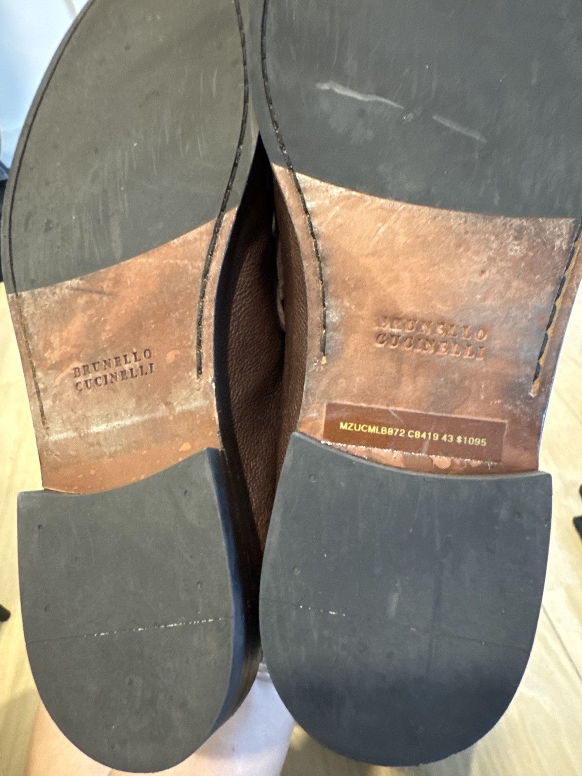 Brunello Cucinelli Brunello cucinelli slip on loafers Size US 10 / EU 43 - 7 Thumbnail