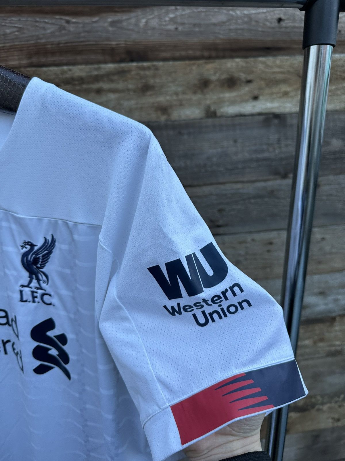 New Balance 2019 2020 Liverpool New Balance Away Third Kit Soccer Jersey Size US L / EU 52-54 / 3 - 3 Thumbnail