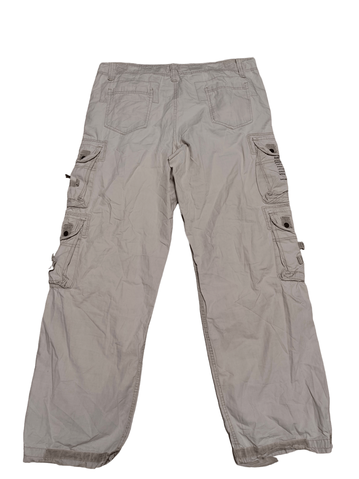 Japanese Brand FANTASTIC MULTIPOCKET CARGO MILITARY AVANTGARDE PANTS JPNS Size US 42 / EU 58 - 2 Thumbnail