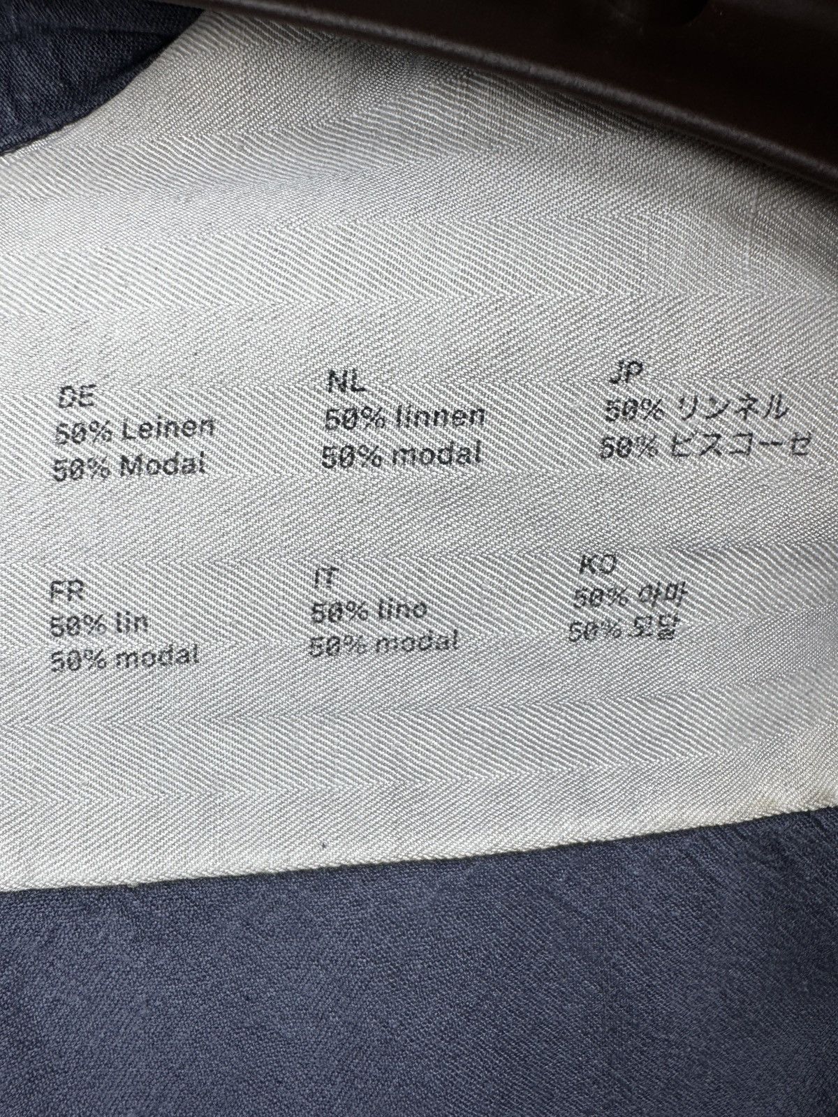 Freitag Freitag Blue Linen Modal E783 Mens Shirt Size US L / EU 52-54 / 3 - 11 Thumbnail
