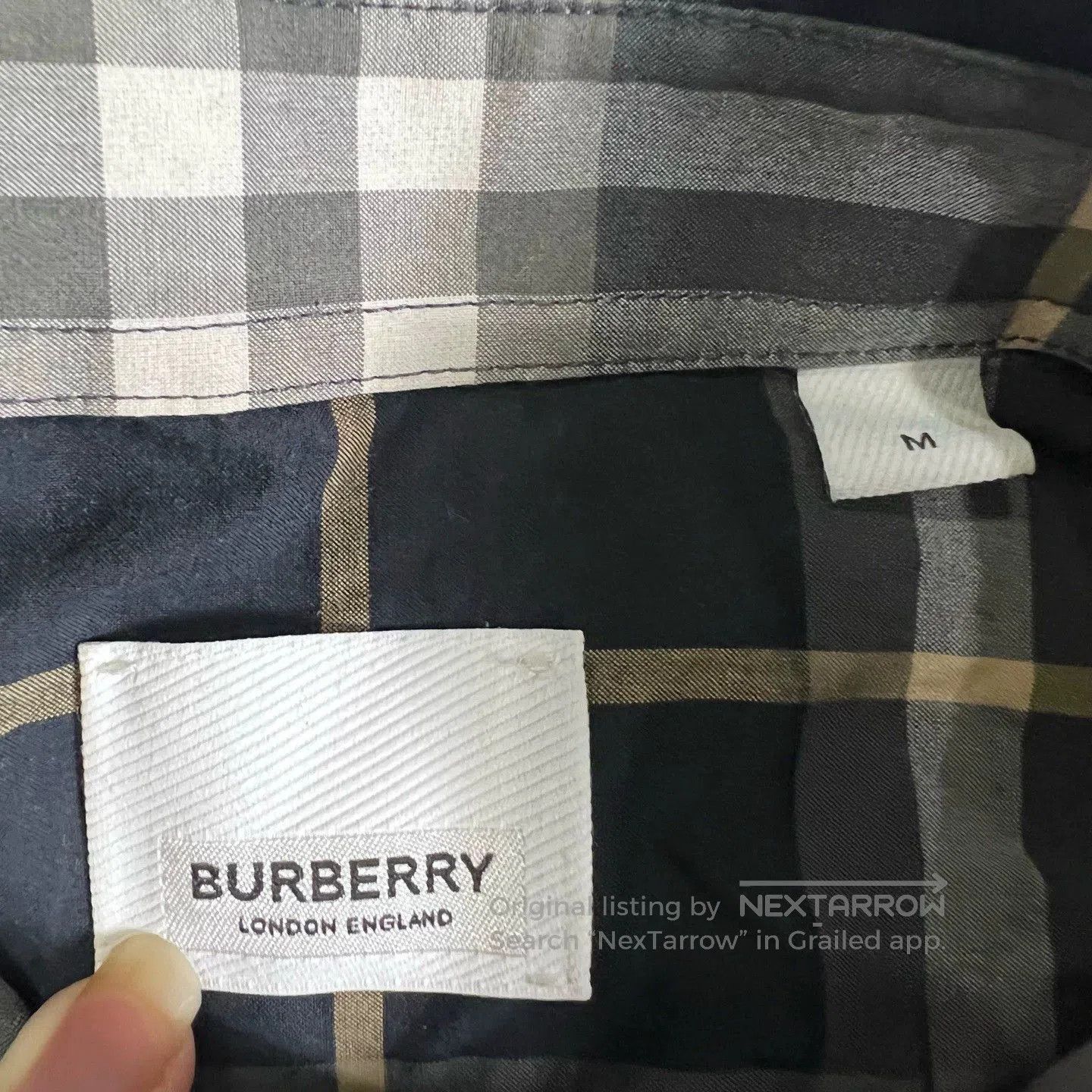 Burberry Burberry Plaid Shirt Size M. Size US M / EU 48-50 / 2 - 3 Thumbnail