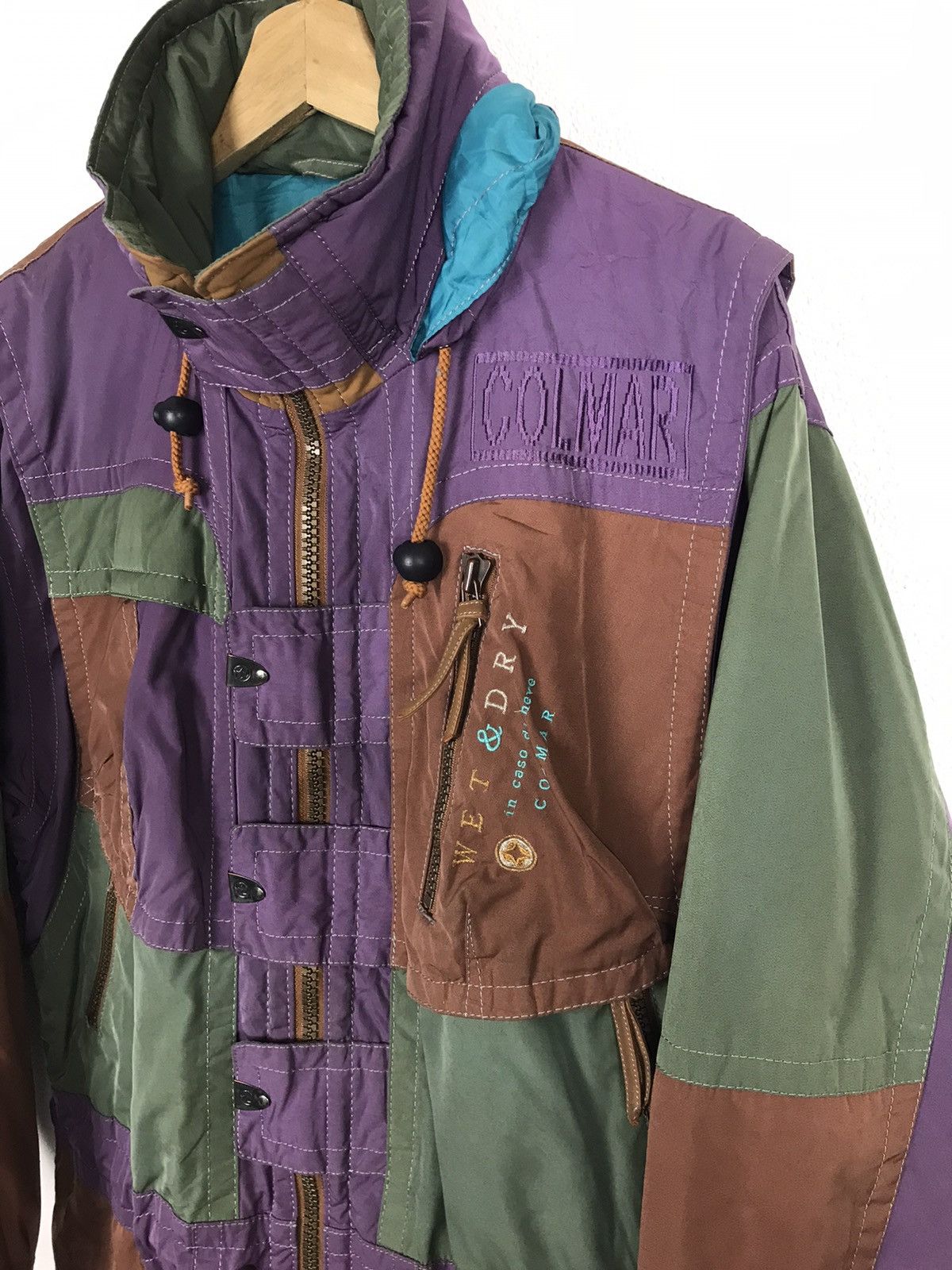 Colmar × Vintage Vintage Colmar Abbigliamento Sportivo Ski Bomber Jacket Size US S / EU 44-46 / 1 - 3 Thumbnail