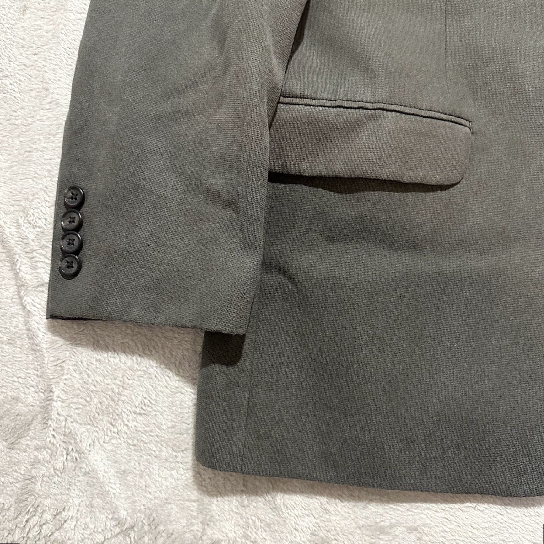 Ralph Lauren Lauren Ralph Lauren Sport Coat Mens Size 44R 2 Button Blazer Jacket Gray Size 44R - 4 Thumbnail