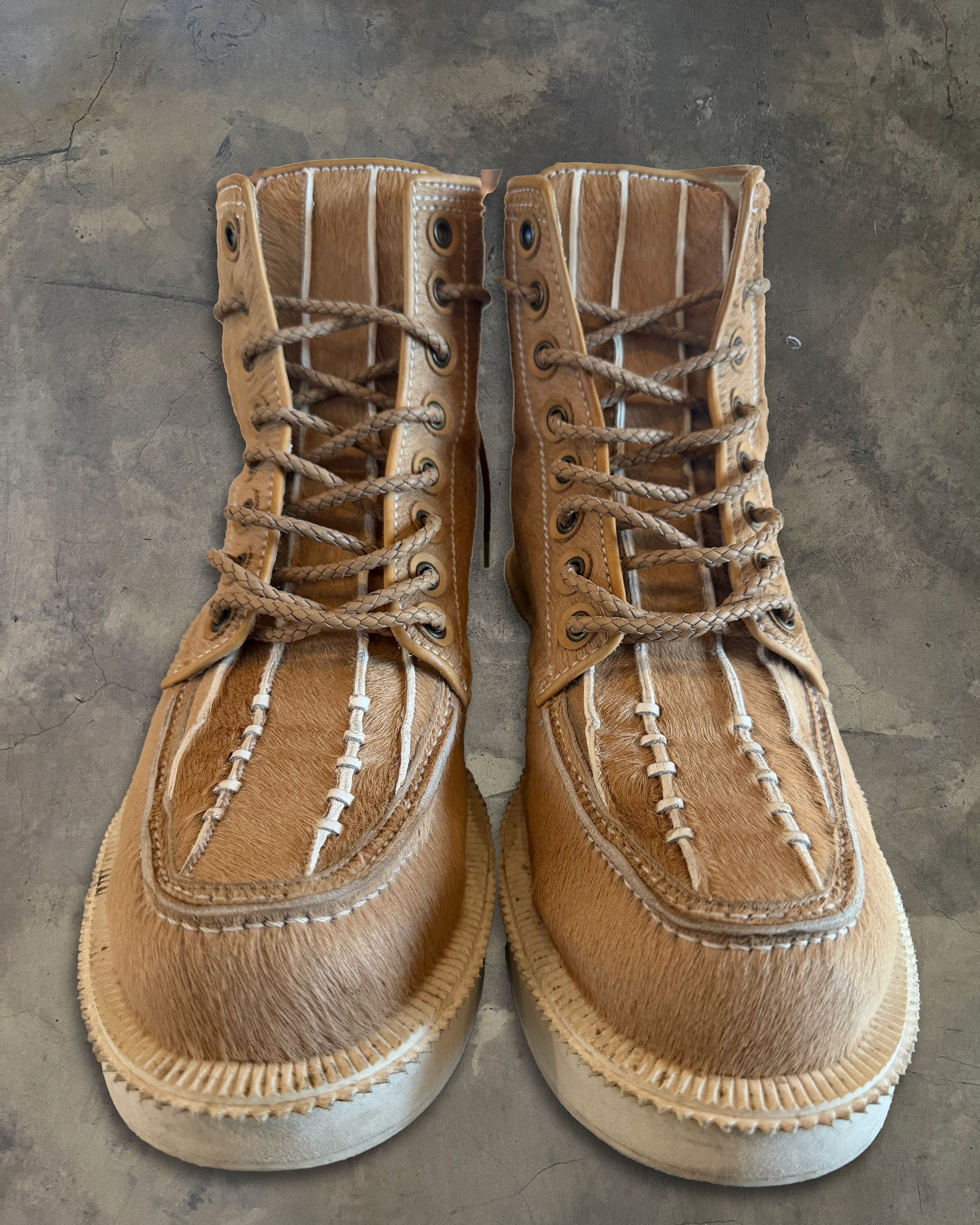 Givenchy GIVENCHY AW2012 DEER FUR HIGHTOPS Size US 10.5 / EU 43-44 - 2 Thumbnail