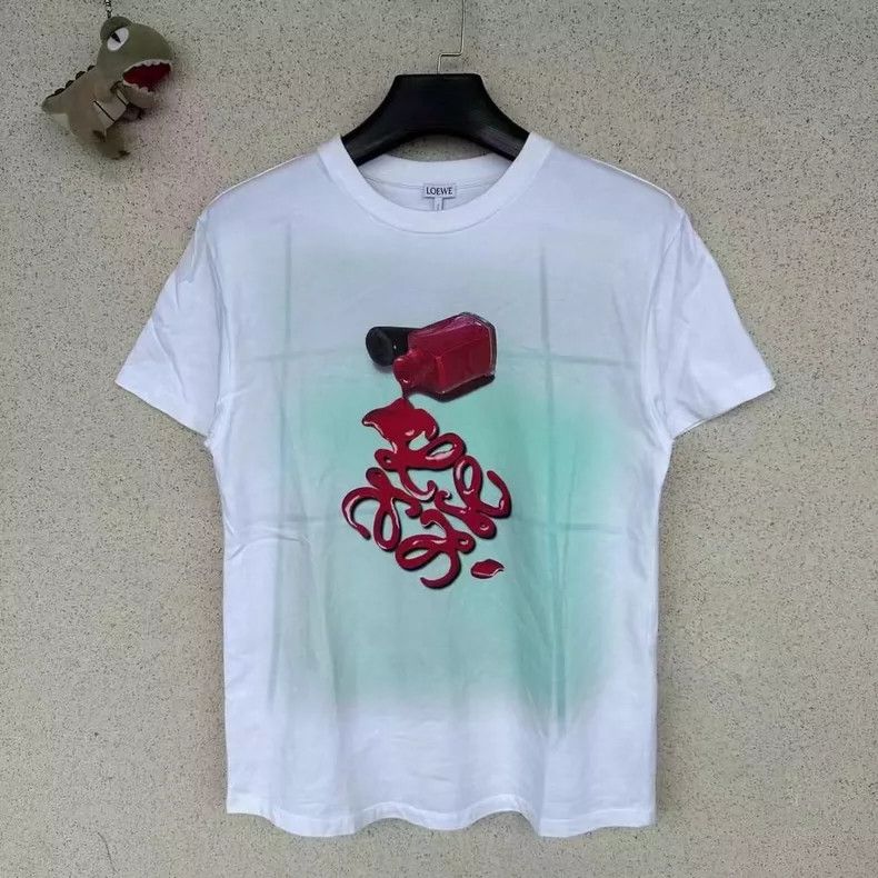 Loewe loewe white short sleeves 2504-Nextarrow Size US S / EU 44-46 / 1 - 1 Thumbnail