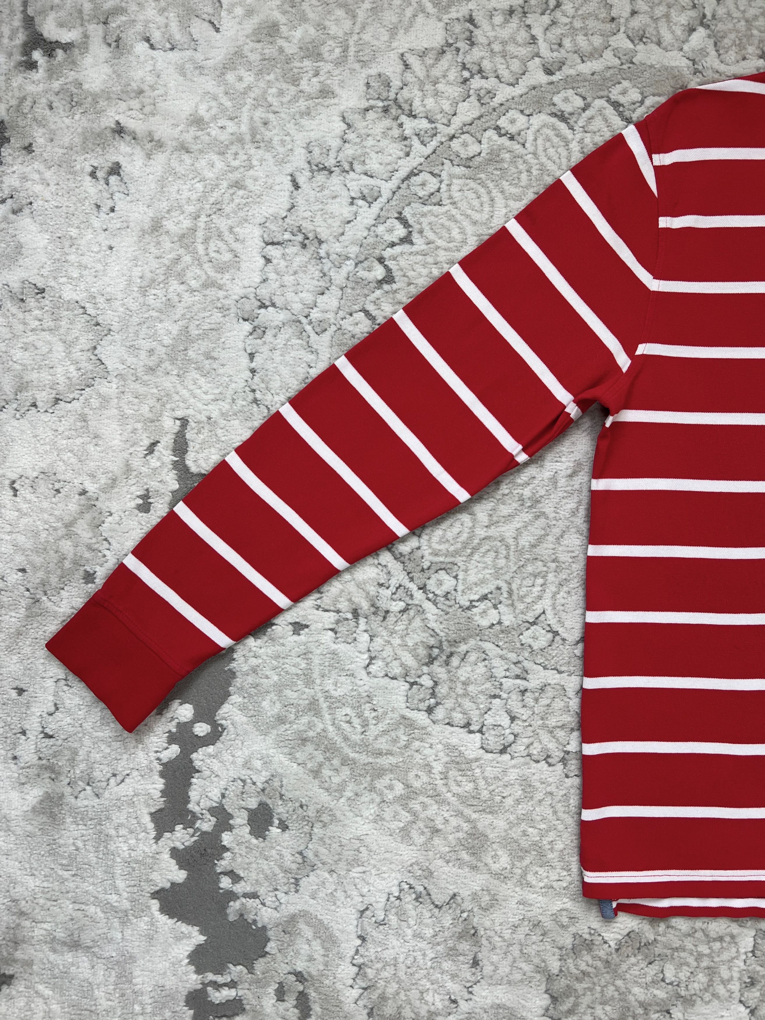 Tommy Hilfiger Tommy Hilfiger Striped Rugby Long Sleeve Polo Shirt M Size US M / EU 48-50 / 2 - 3 Thumbnail