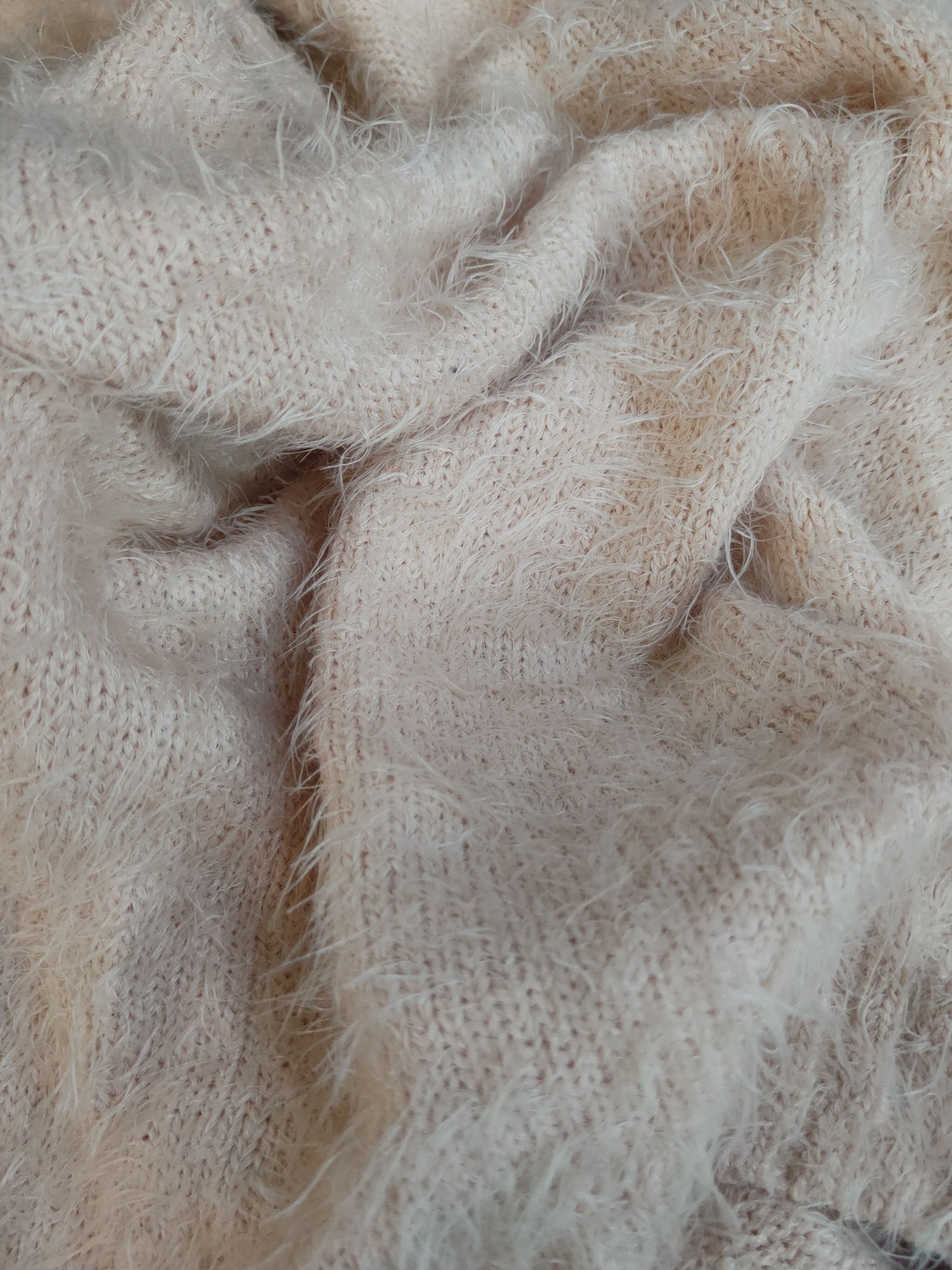 Japanese Brand × Vintage Vintage Artists Design Sorridere Peach Fur Mohair Knitwear Size M / US 6-8 / IT 42-44 - 11 Thumbnail