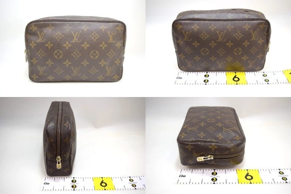 Louis Vuitton Auth Louis Vuitton Trousse Toilette 23 Pouch Monogram M47524 Size ONE SIZE - 2 Thumbnail