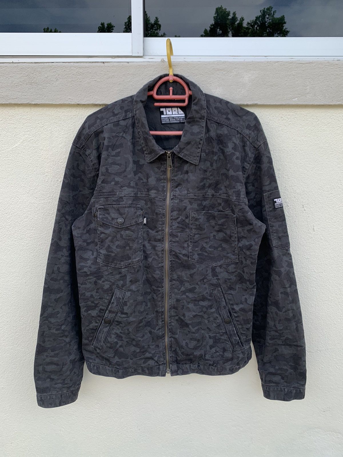 Japanese Brand TORA CAMO JAPANESE TRADITIONAL WORKWEAR JACKET Size US L / EU 52-54 / 3 - 1 Thumbnail
