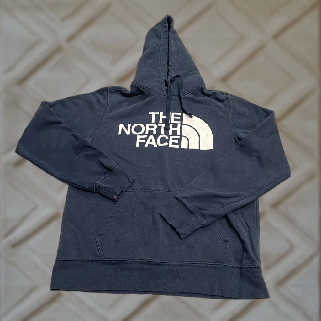 The North Face The North Face Hoodie Mens Small Blue Graphic Fleece Pullover Casual Sweatshirt Size US S / EU 44-46 / 1 - 1 Thumbnail