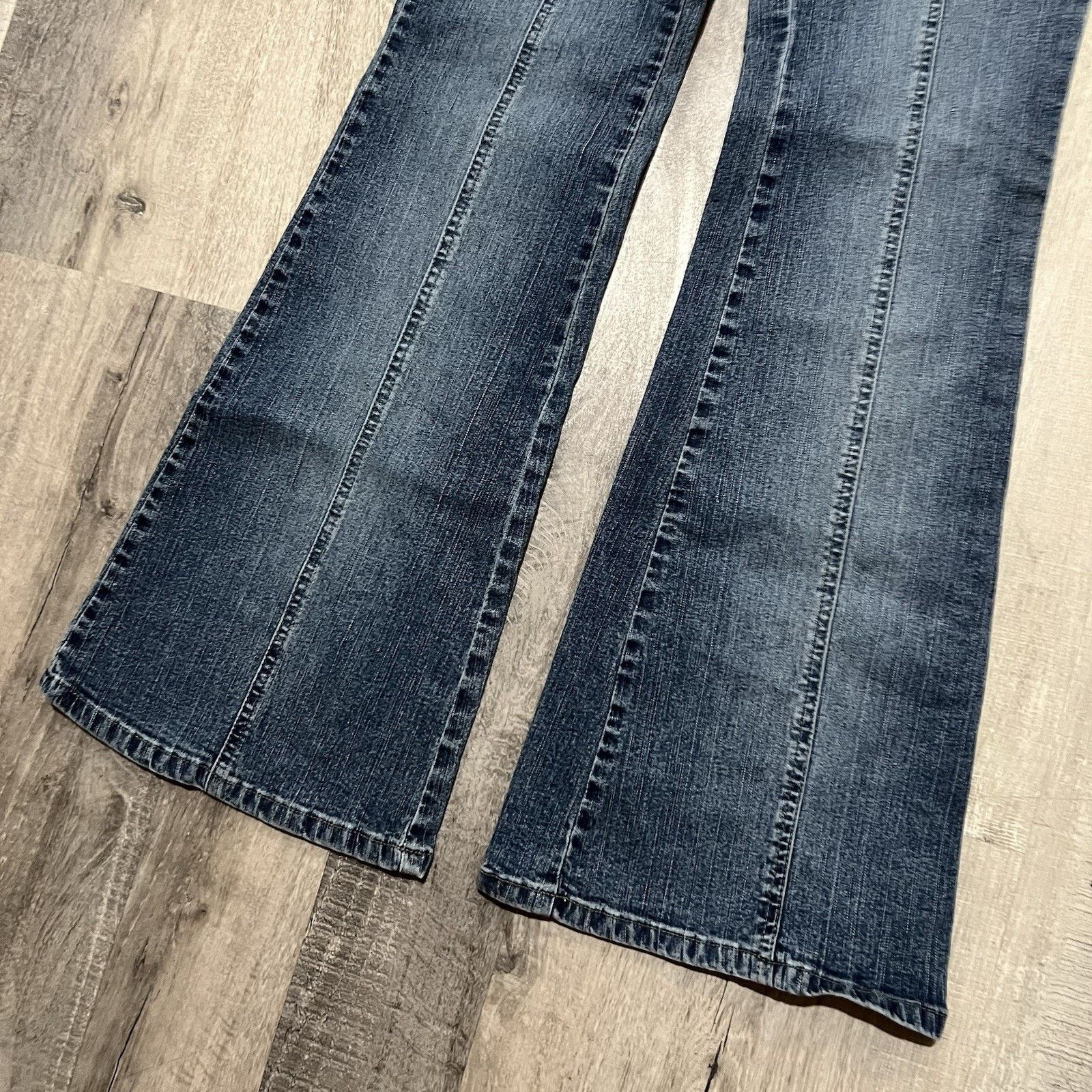 Other Vintage Angels Jeans Y2K Womens Low Rise Denim Flared Size 27" / US 4 / IT 40 - 5 Thumbnail