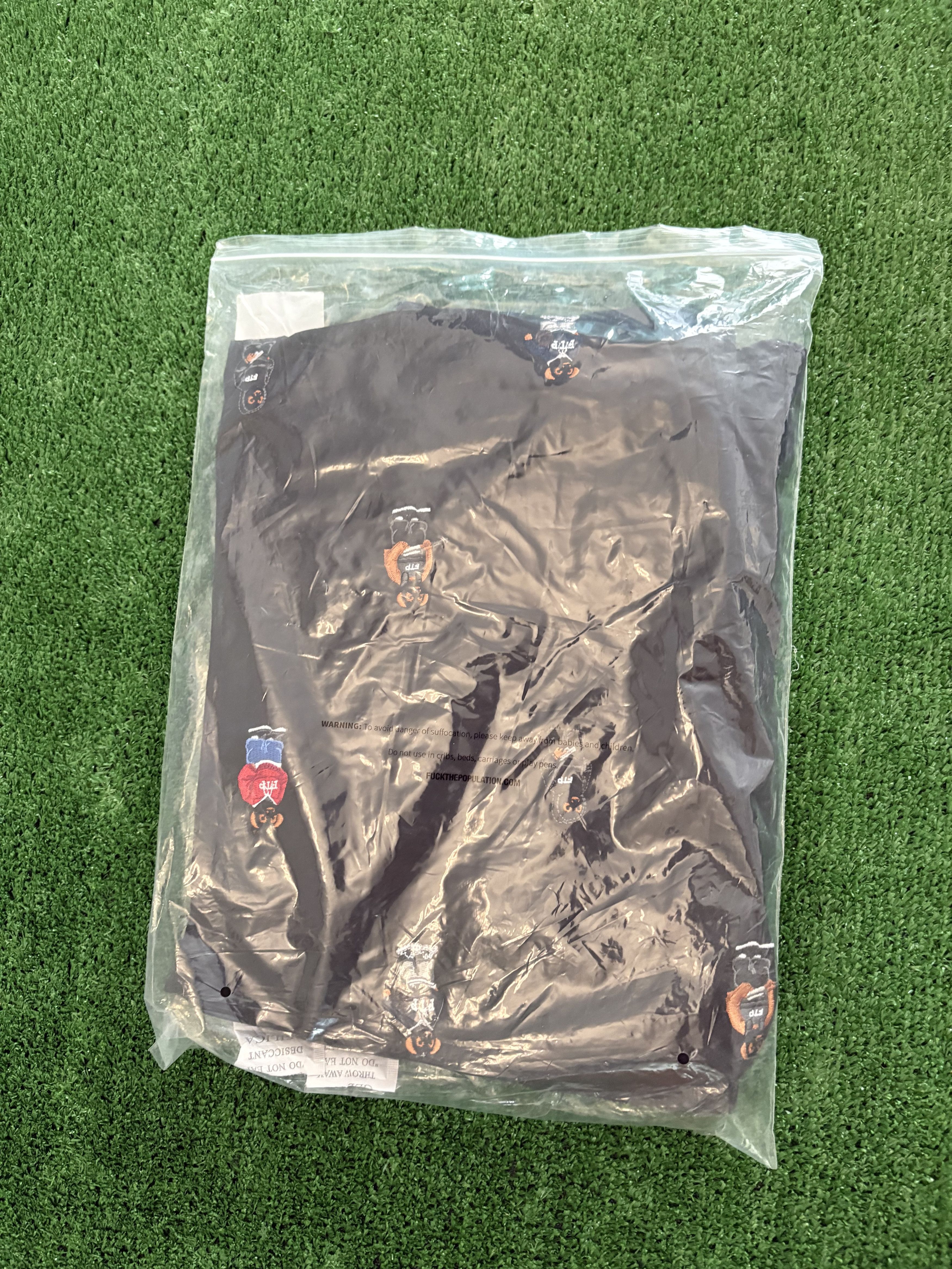 Fuck The Population FTP Bear Chino Pant Black Size US 32 / EU 48 - 4 Thumbnail