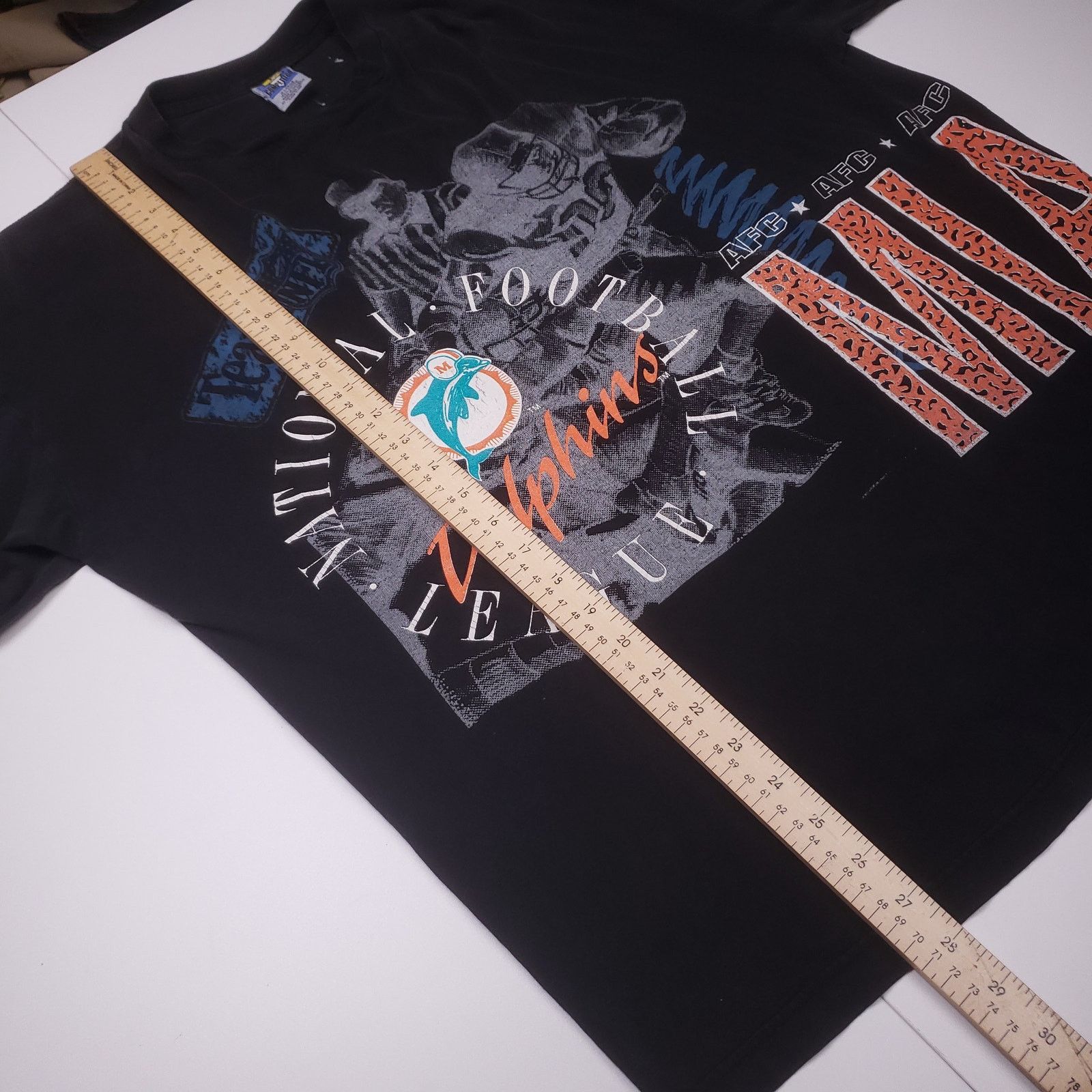 Vintage Vintage 90s Miami Dolphins NFL Football Salem Wrap Around XL Size US XL / EU 56 / 4 - 7 Thumbnail