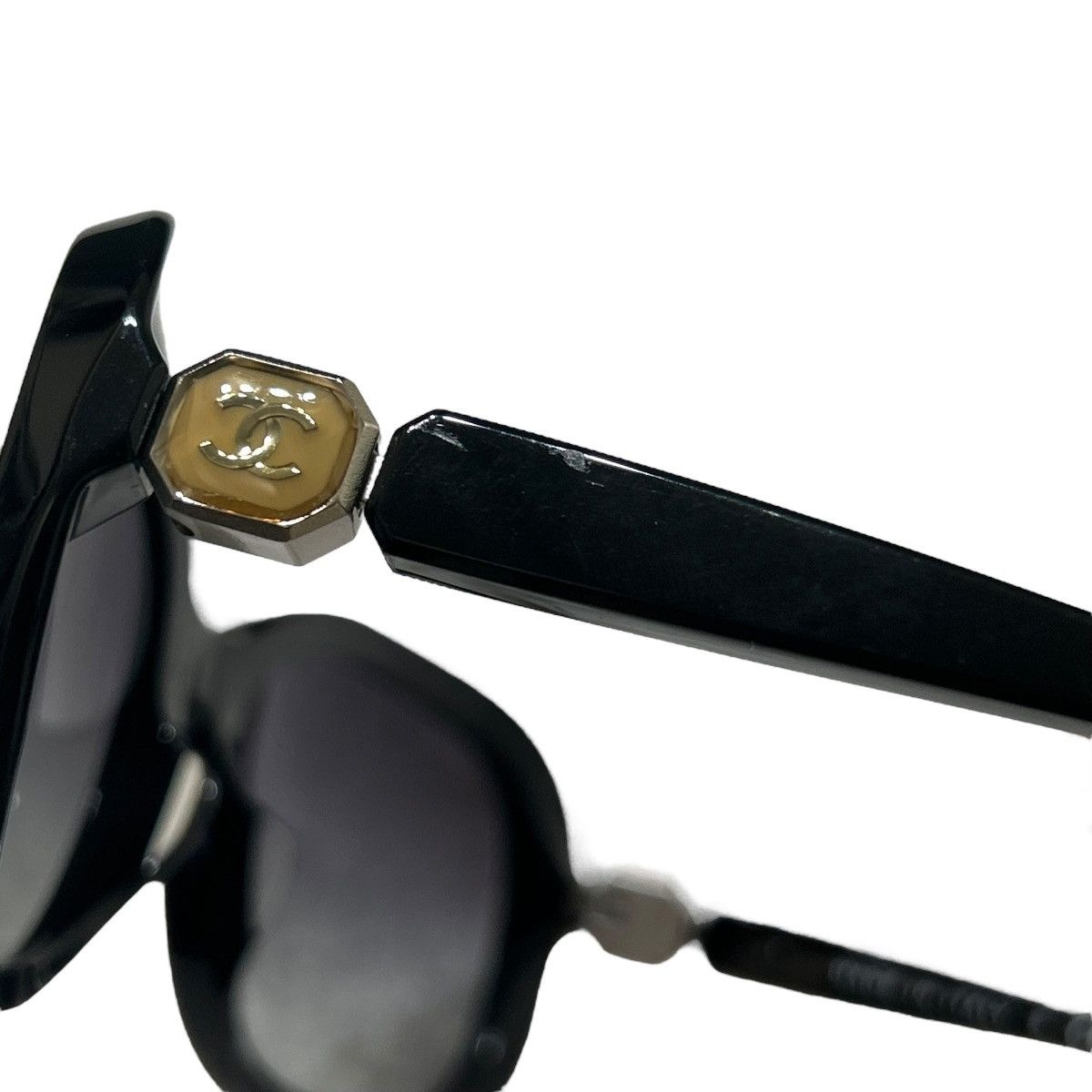 Chanel 468 CHANEL sunglasses black with case Size ONE SIZE - 9 Thumbnail