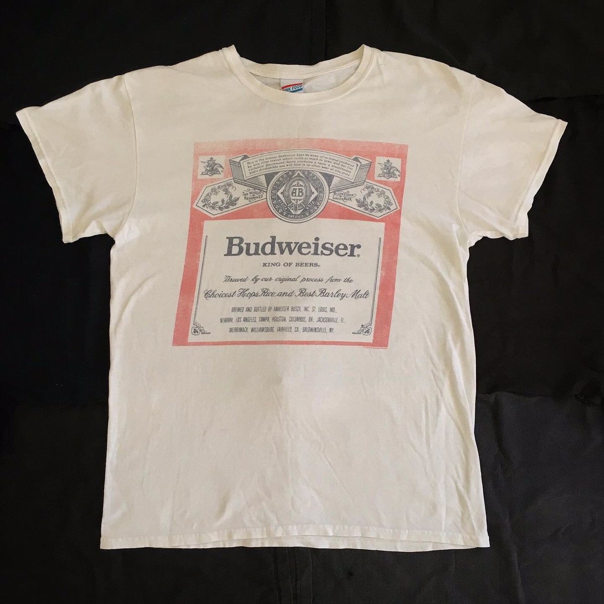 Unsound Rags × Vintage 90’s Budweiser Tee Size US M / EU 48-50 / 2 - 1 Thumbnail