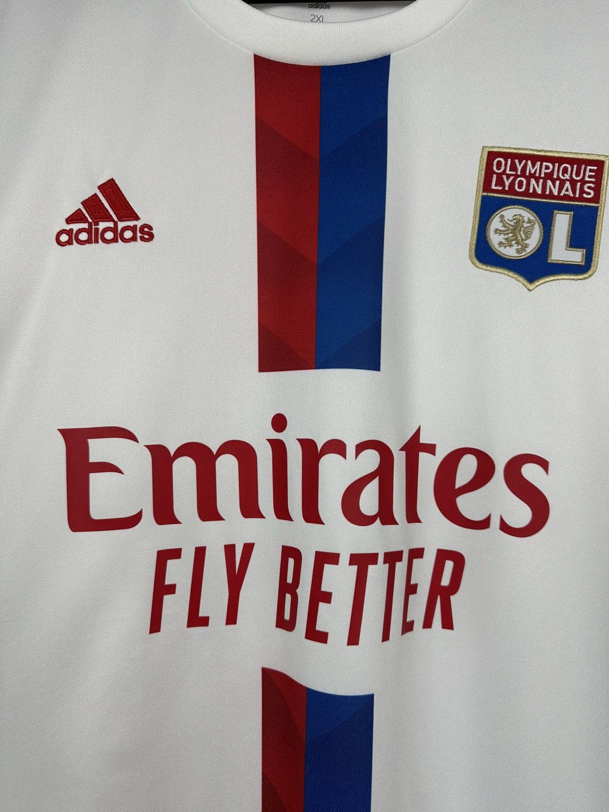 Adidas Adidas Olympique Lyon 2022-2023 Football Soccer Jersey Men’s Size US XXL / EU 58 / 5 - 7 Thumbnail