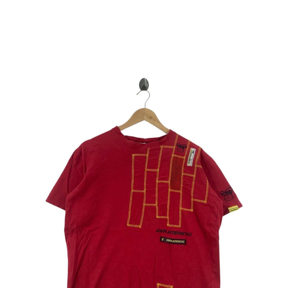Other DRUMMING JAPAN APE Shibuya Streetwear Groove Tee Shirt Top Size US L / EU 52-54 / 3 - 2 Thumbnail