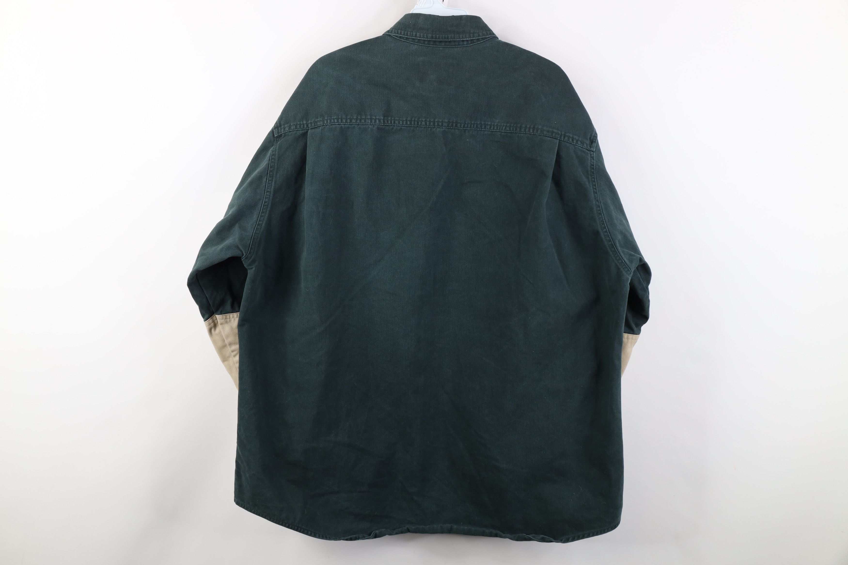 Woolrich Woolen Mills Vintage 90s Woolrich Ducks Unlimited Twill Shooting Shirt Size US XL / EU 56 / 4 - 12 Thumbnail