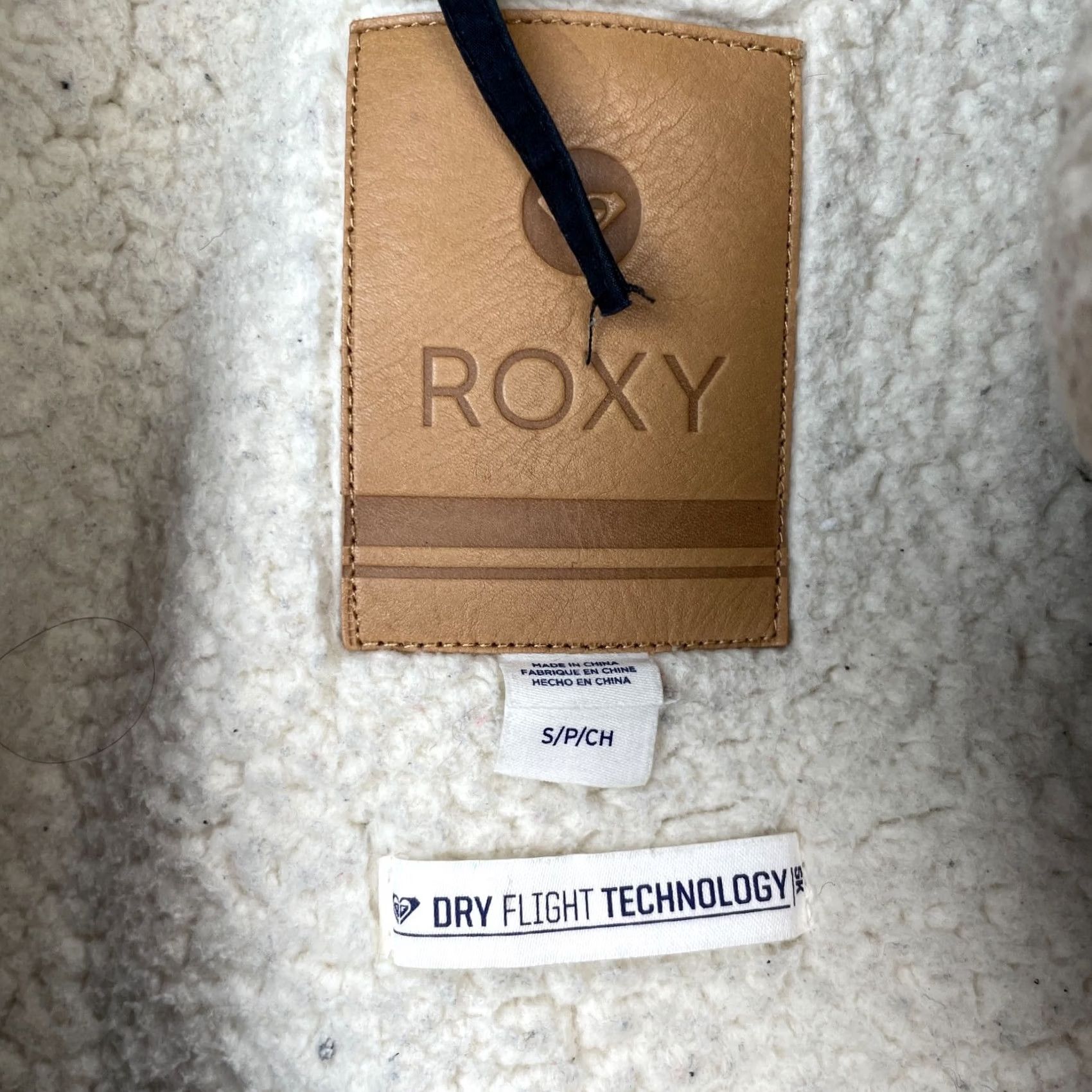 Vintage ROXY Jacket Womens Small Blue Gray Parka Coat Hooded Insulated Snowboard Size S / US 4 / IT 40 - 4 Thumbnail