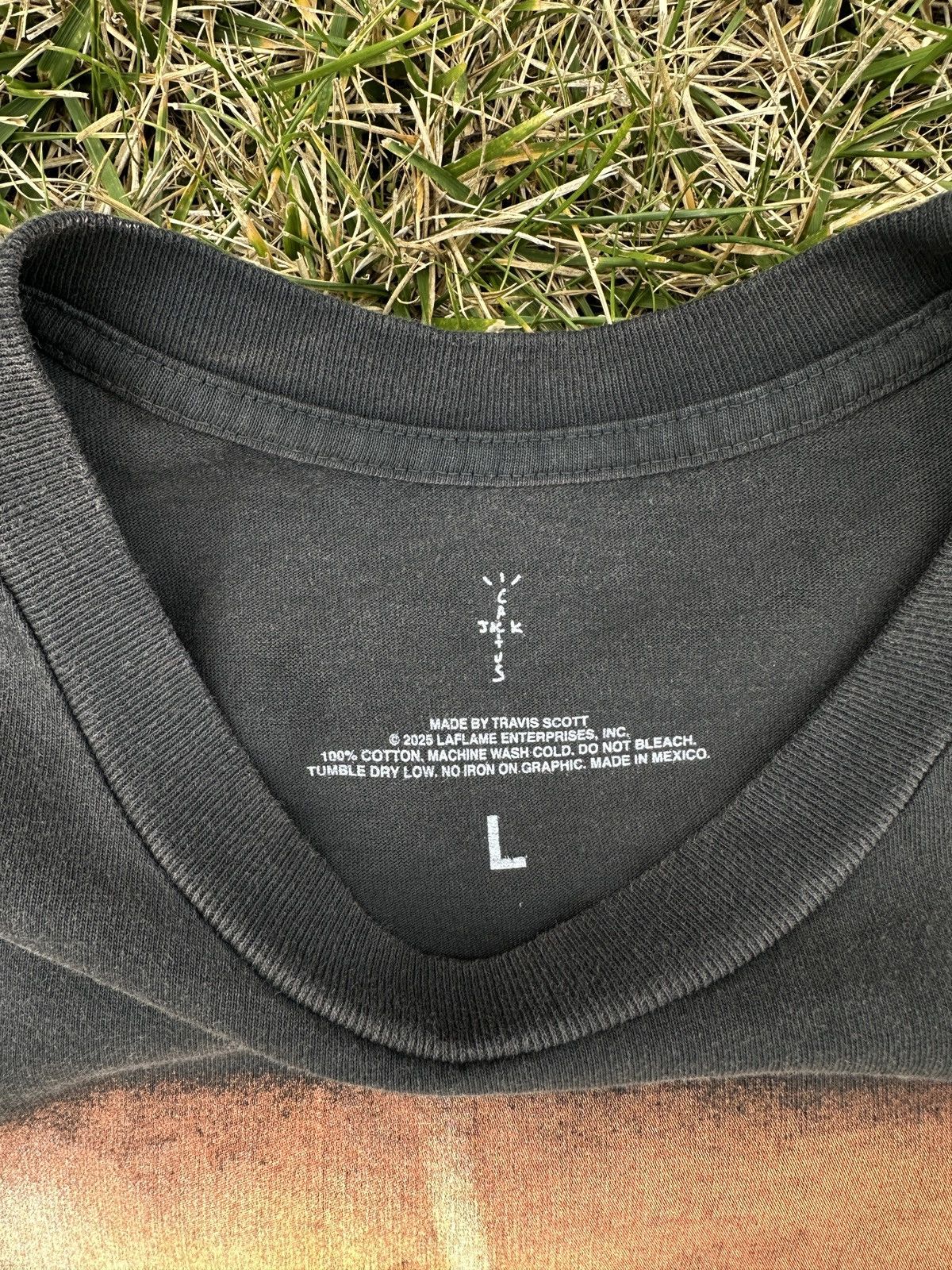 Travis Scott Teeshirt black Travis Scott Coachella 2025 Cactus Jack Size US L / EU 52-54 / 3 - 7 Thumbnail