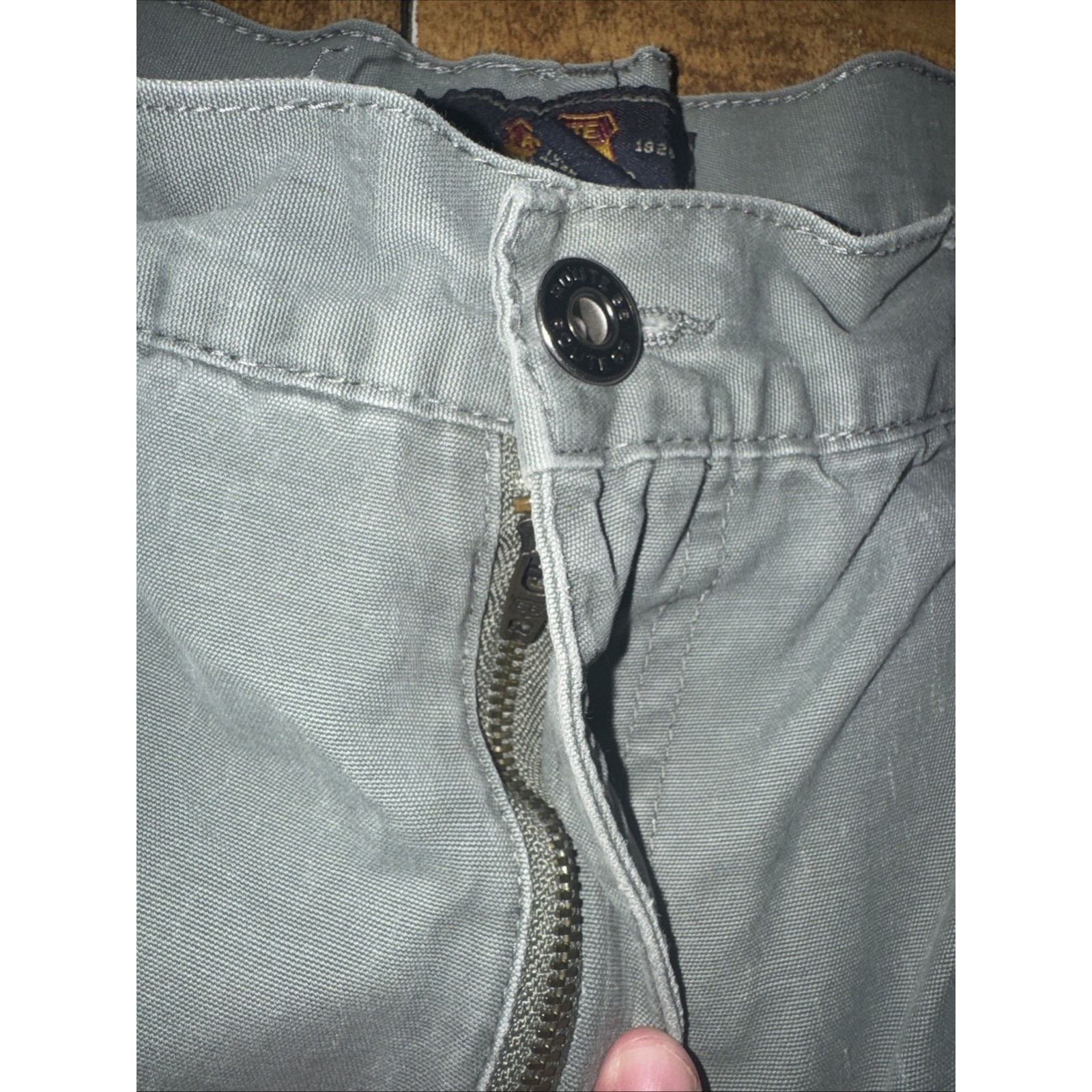 Route 66 × Vintage Route 66 Carpenter Shorts Olive Green 32x12 90s Y2K Workwear Size US 32 / EU 48 - 2 Thumbnail