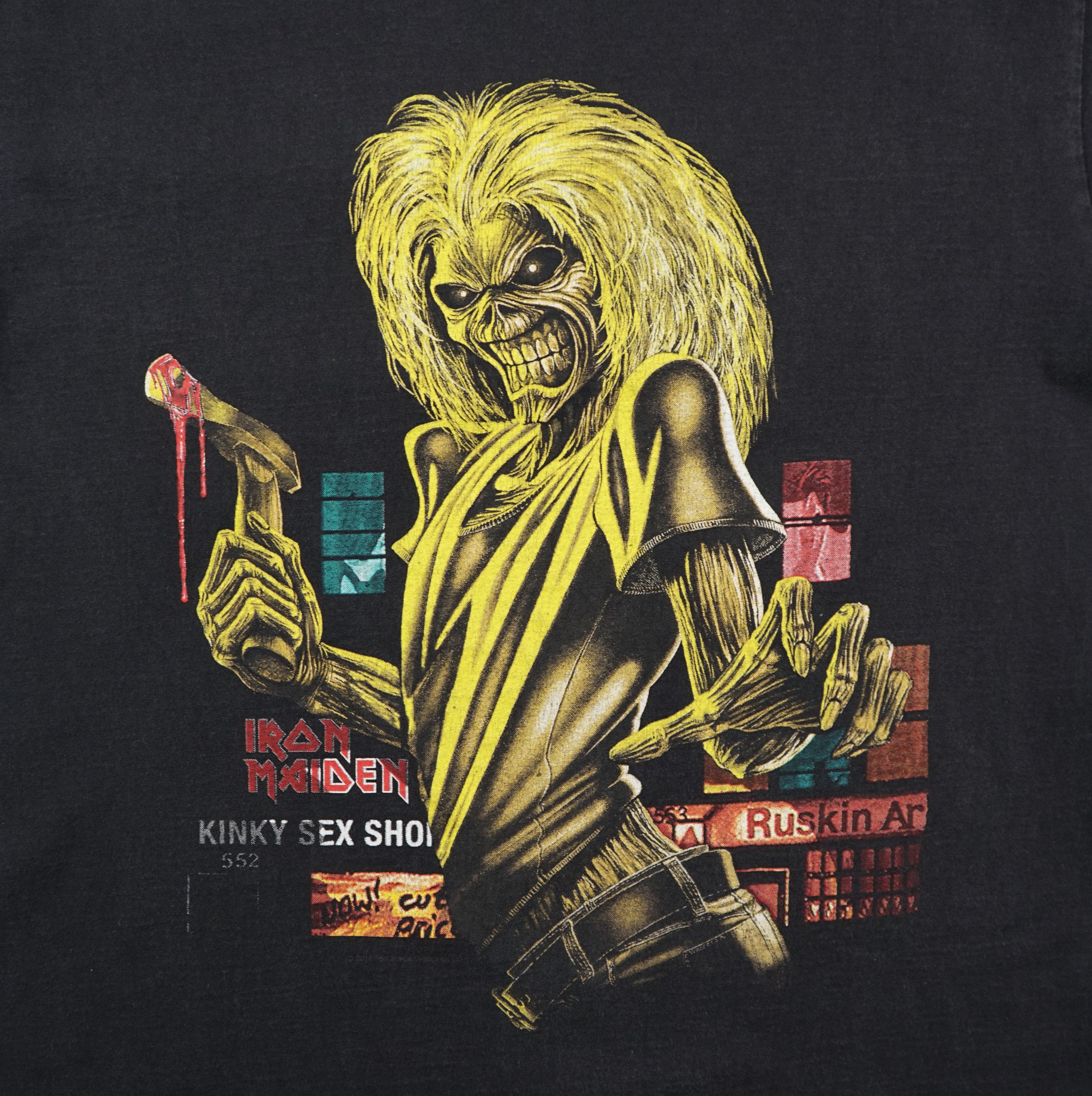Band Tees × Vintage Vintage 2013 Iron Maiden Tour T-Shirt Size US M / EU 48-50 / 2 - 2 Thumbnail