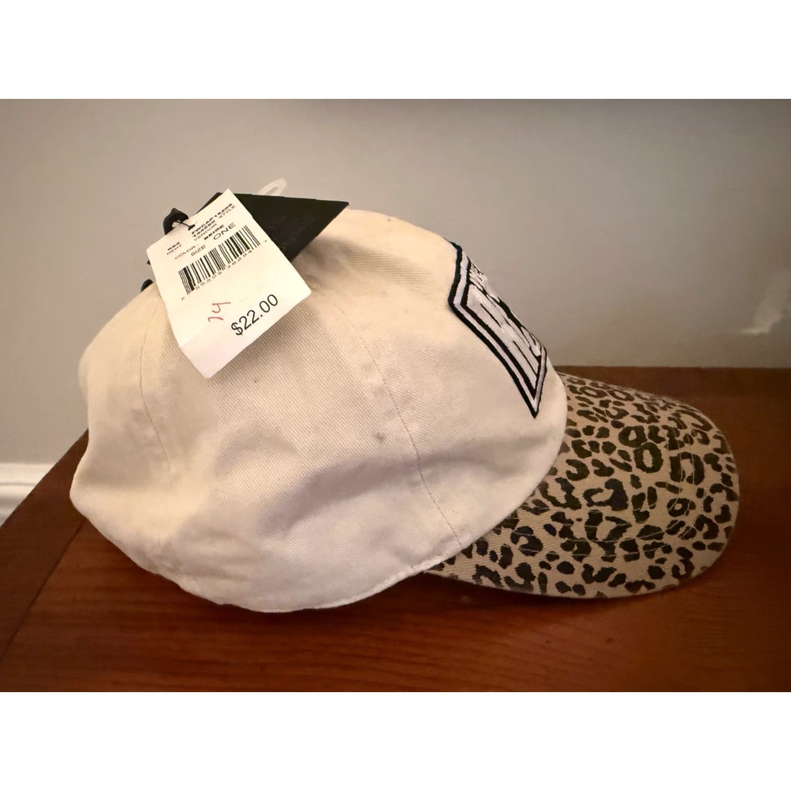 Vintage QUEEN We Will Rock You Cheetah Print Hat Baseball Cap David and Young Unisex Adults Adjustable Black 80s Rock Music Cap Size ONE SIZE - 2 Thumbnail