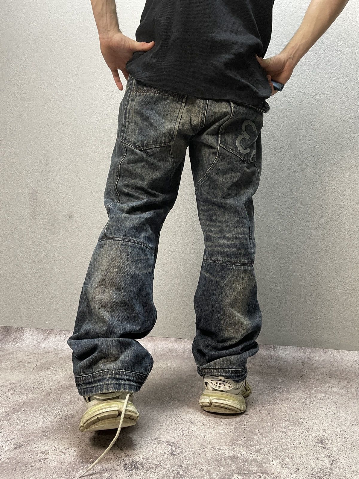 Other Vintage G-Star Raw Denim Jeans Embroidered Big Logo Y2K Size US 32 / EU 48 - 2 Thumbnail