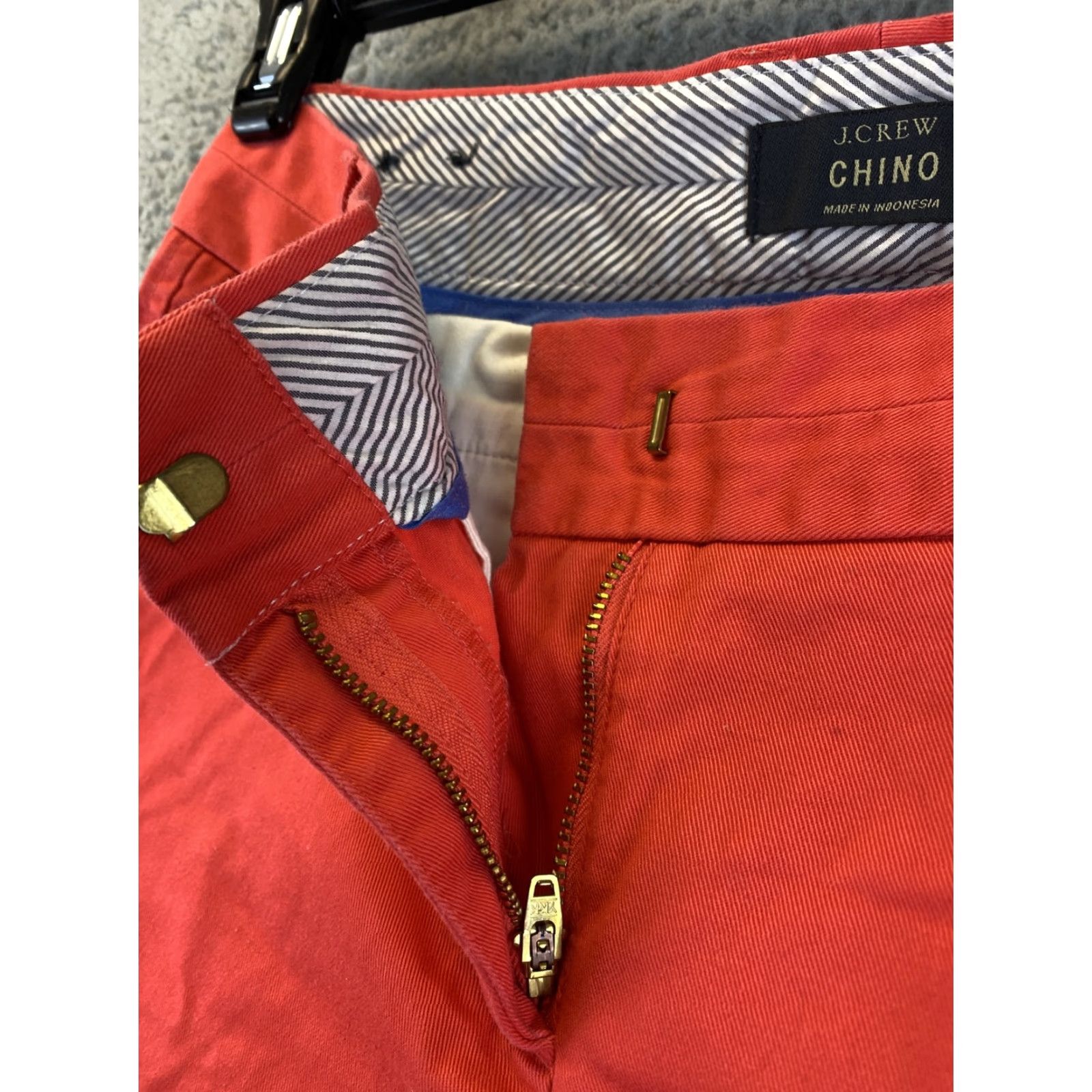 J.Crew J.CREW 4" Chino Shorts Women's Size 2 Salmon Pink Casual Walking Pockets Size 26" / US 2 / IT 38 - 4 Thumbnail