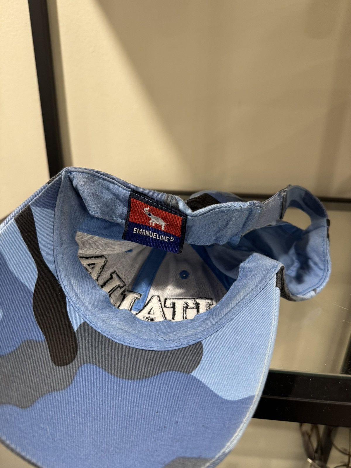 Other Italia Blue Camo Vintage Italy Hat Emanueline Size ONE SIZE - 3 Thumbnail