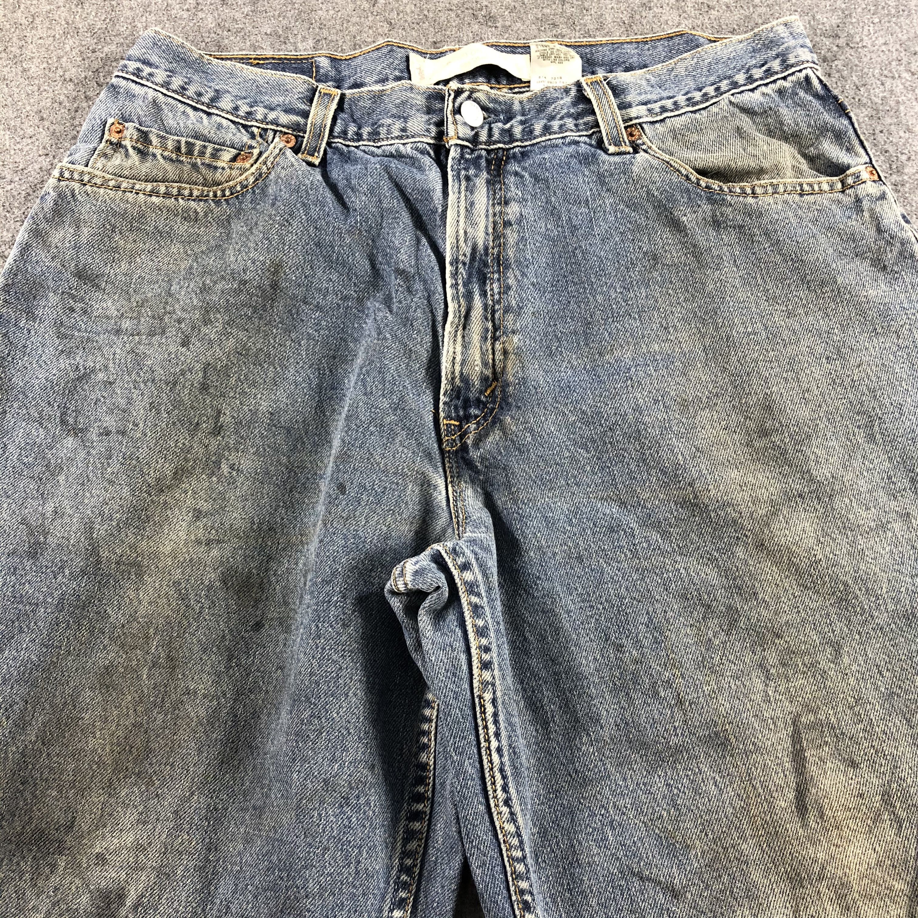Levi's Vintage Blue Wash Levis 560 Jeans-J2340 Size US 35 - 3 Thumbnail