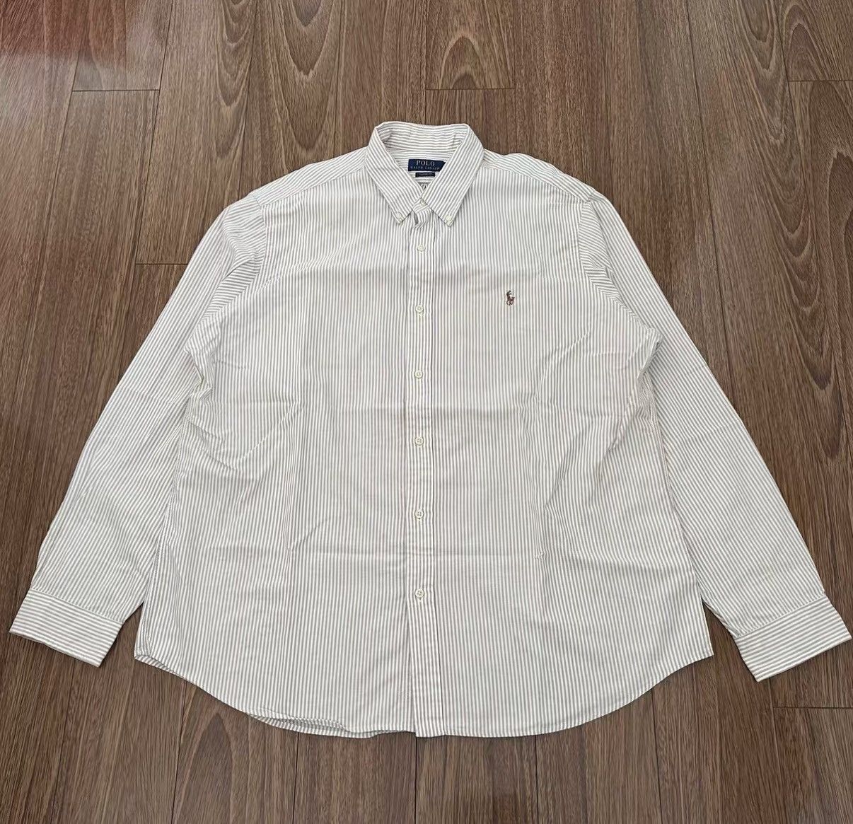Polo Ralph Lauren POLO RALPH LAUREN CLASSIC FIT SHIRT Striped long-sleeve Size US XXL / EU 58 / 5 - 1 Thumbnail