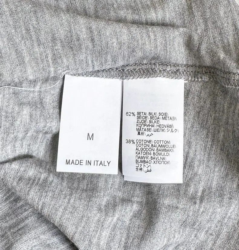 Brunello Cucinelli Brunello Cucinelli Silk-Cotton Layered T-shirt. Size US M / EU 48-50 / 2 - 4 Thumbnail