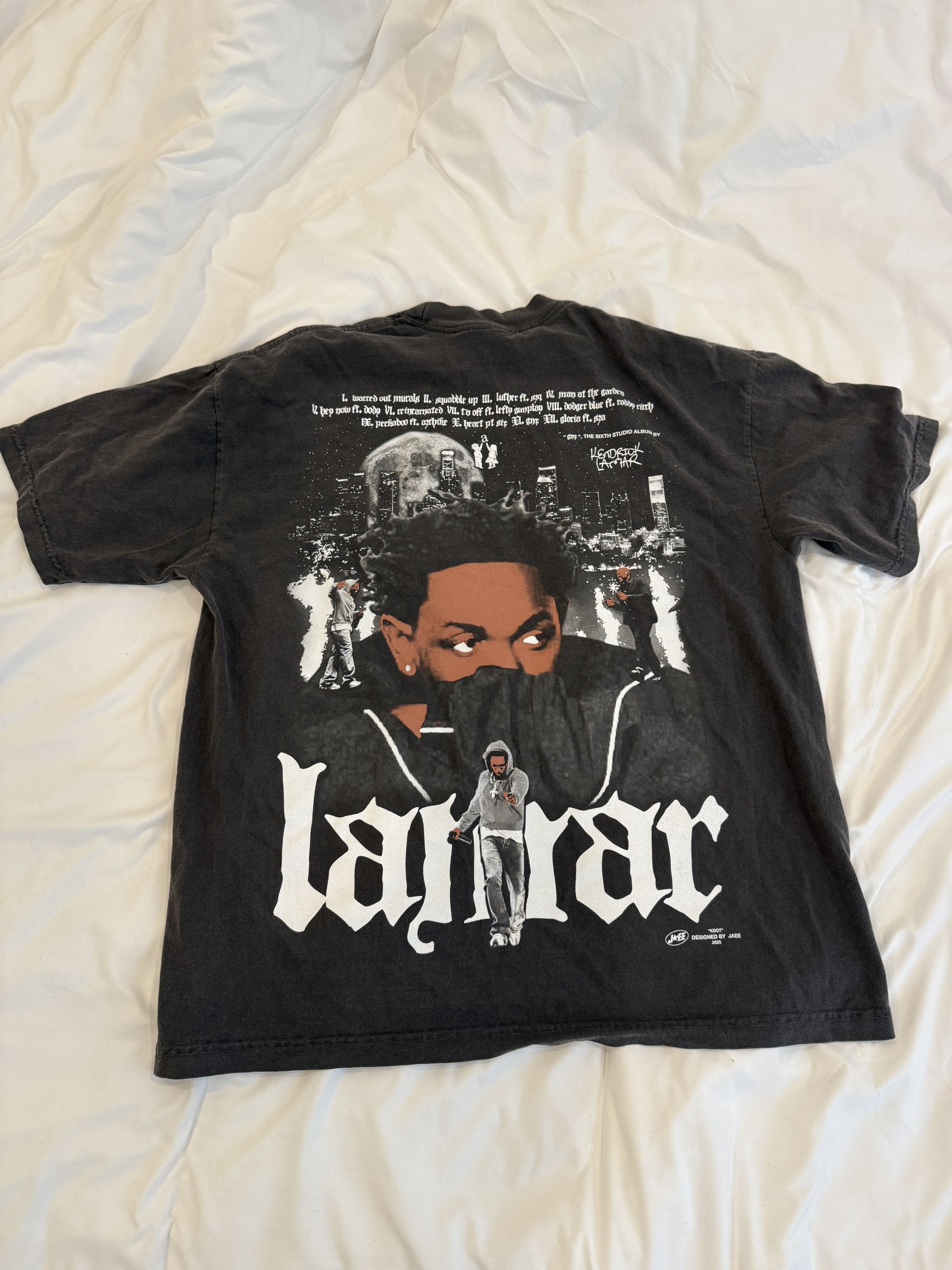JAEE Kendrick Lamar GNX Not Like Us Jaee Tee Size Medium