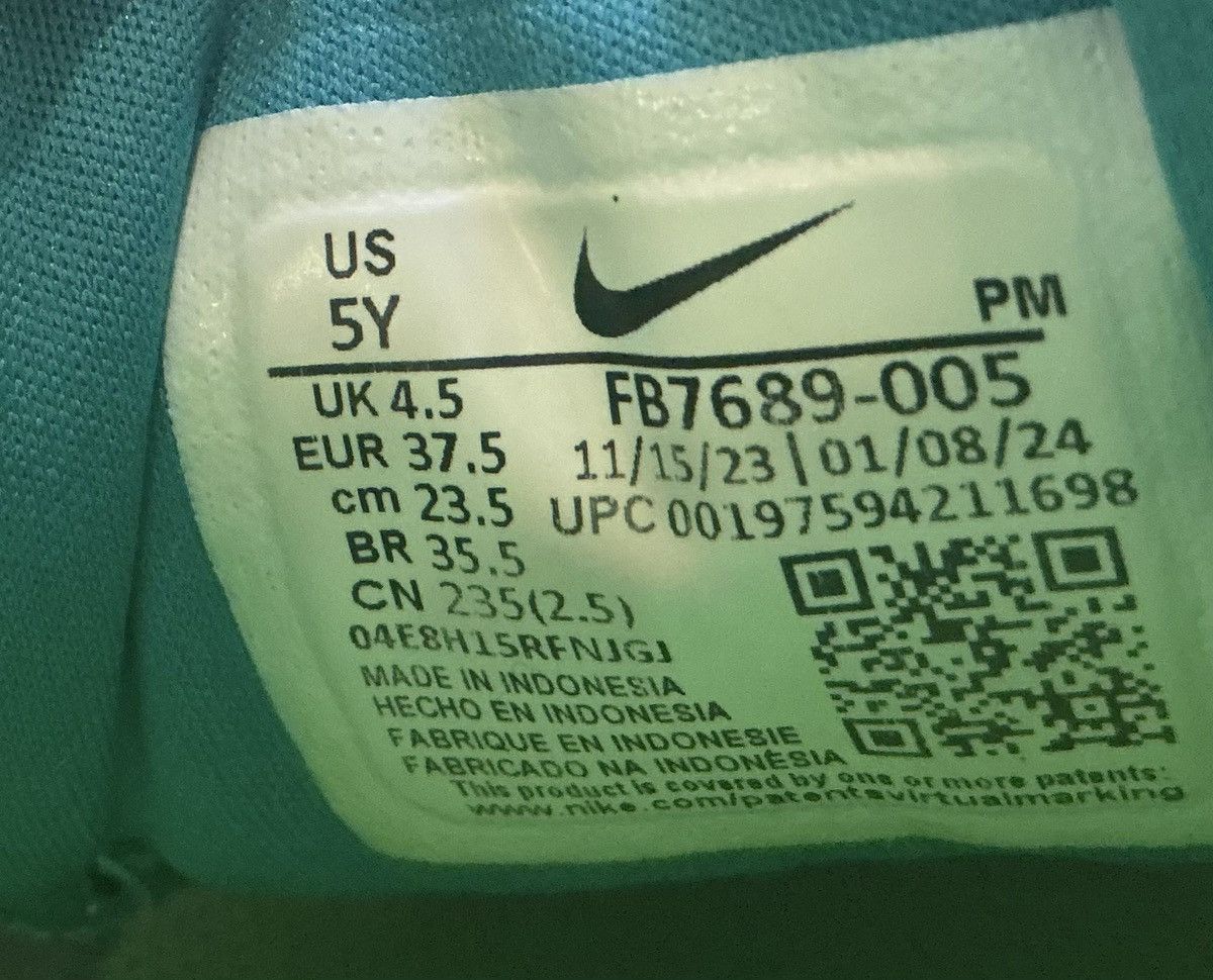 Other Nike Renew Ride 3 “Green Glow / Blue Lightning” Size US 5 / EU 37 - 6 Thumbnail