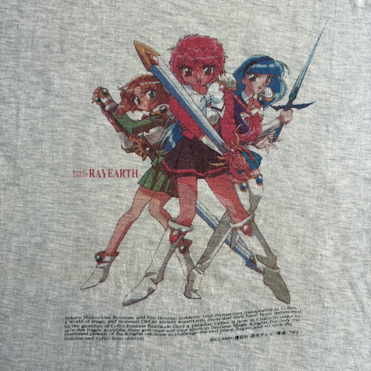 Anime Vintage Anime Shirt Magic Knight Rayearth by Clamp Official Size US L / EU 52-54 / 3 - 3 Thumbnail