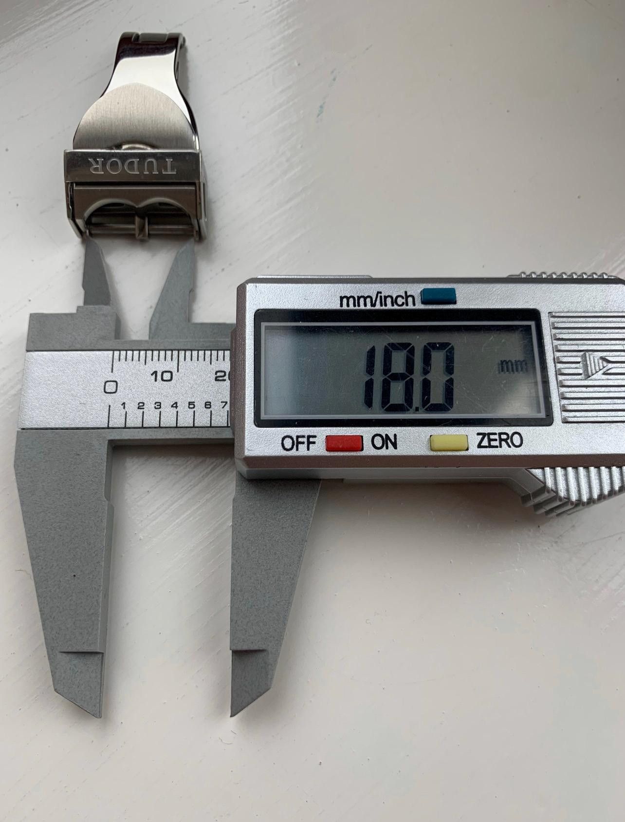 Tudor 18MM Tudor stainless steel deployment clasp Buckle Size ONE SIZE - 2 Thumbnail