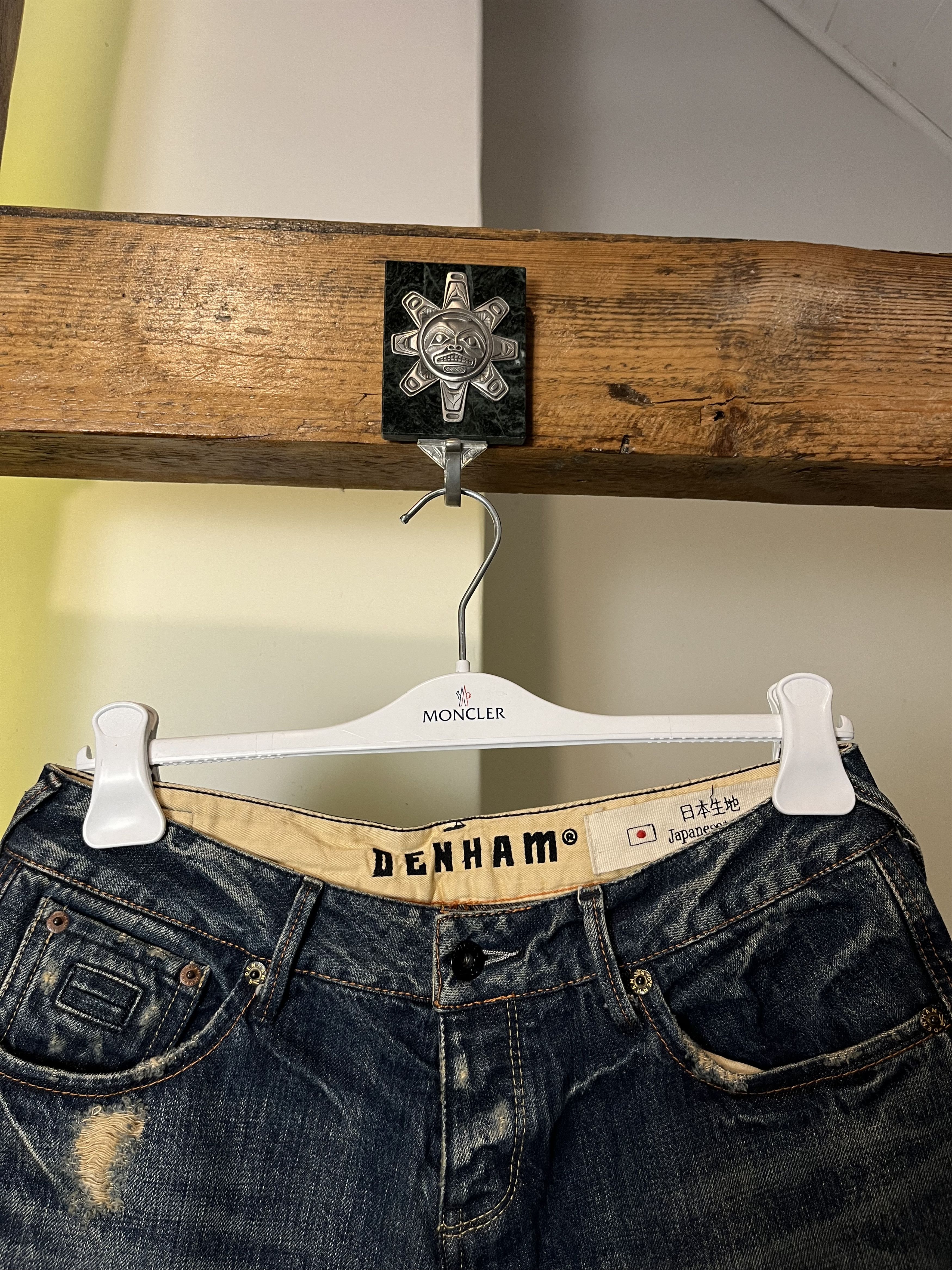 DENHAM × Japanese Brand Denham Distressed Tokyo Japanese Denim Size US 30 / EU 46 - 3 Thumbnail