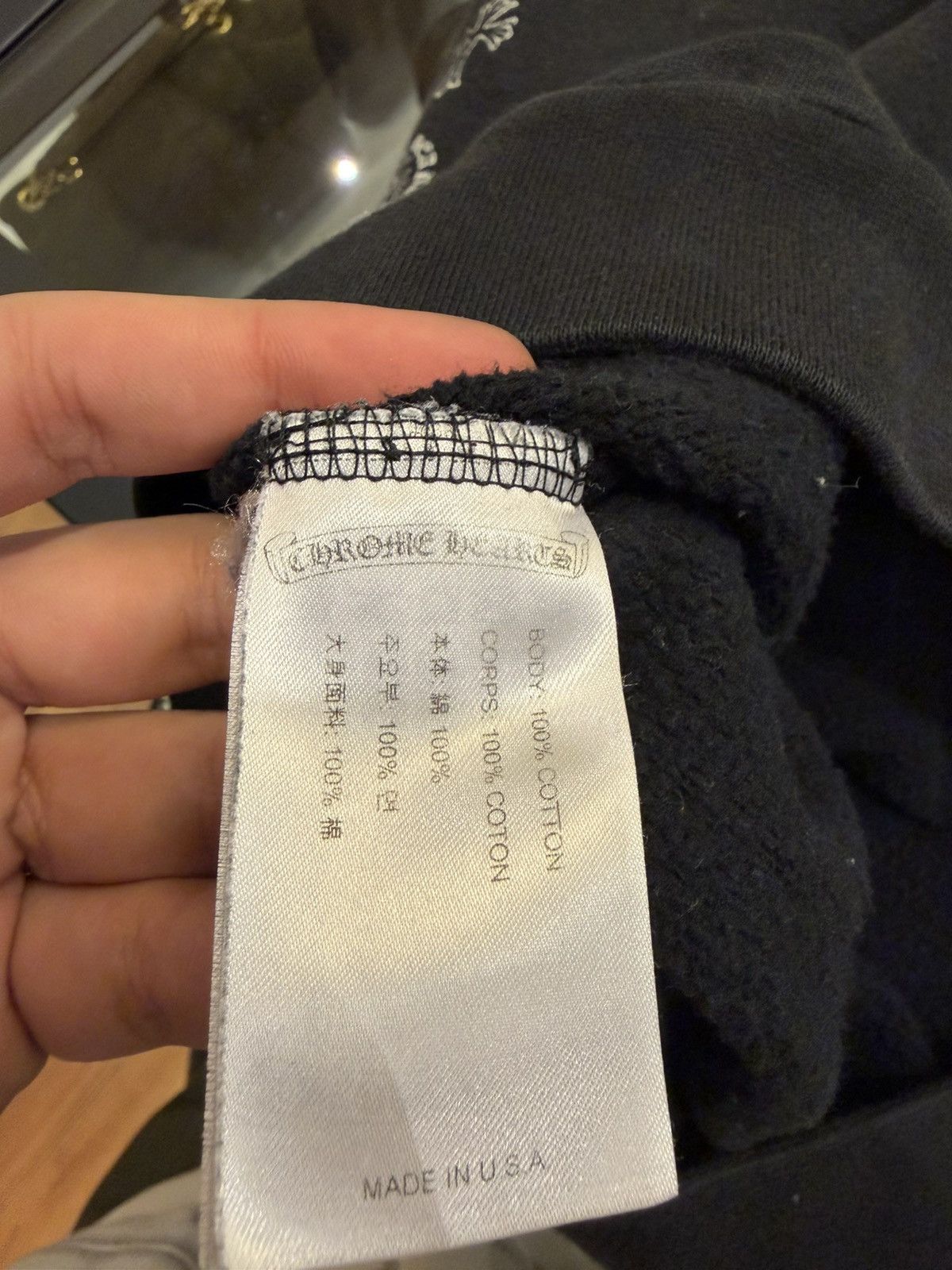 Chrome Hearts Chrome Hearts Multi Logo Eye Chart Hoodie Size US S / EU 44-46 / 1 - 5 Thumbnail