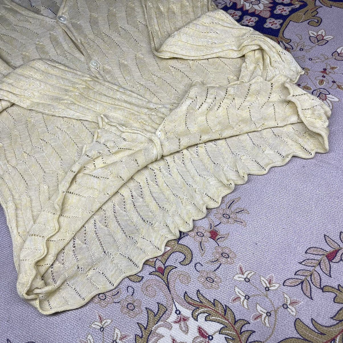 Issey Miyake Plantation Issey Miyake Mesh Cardigan Size M / US 6-8 / IT 42-44 - 9 Thumbnail