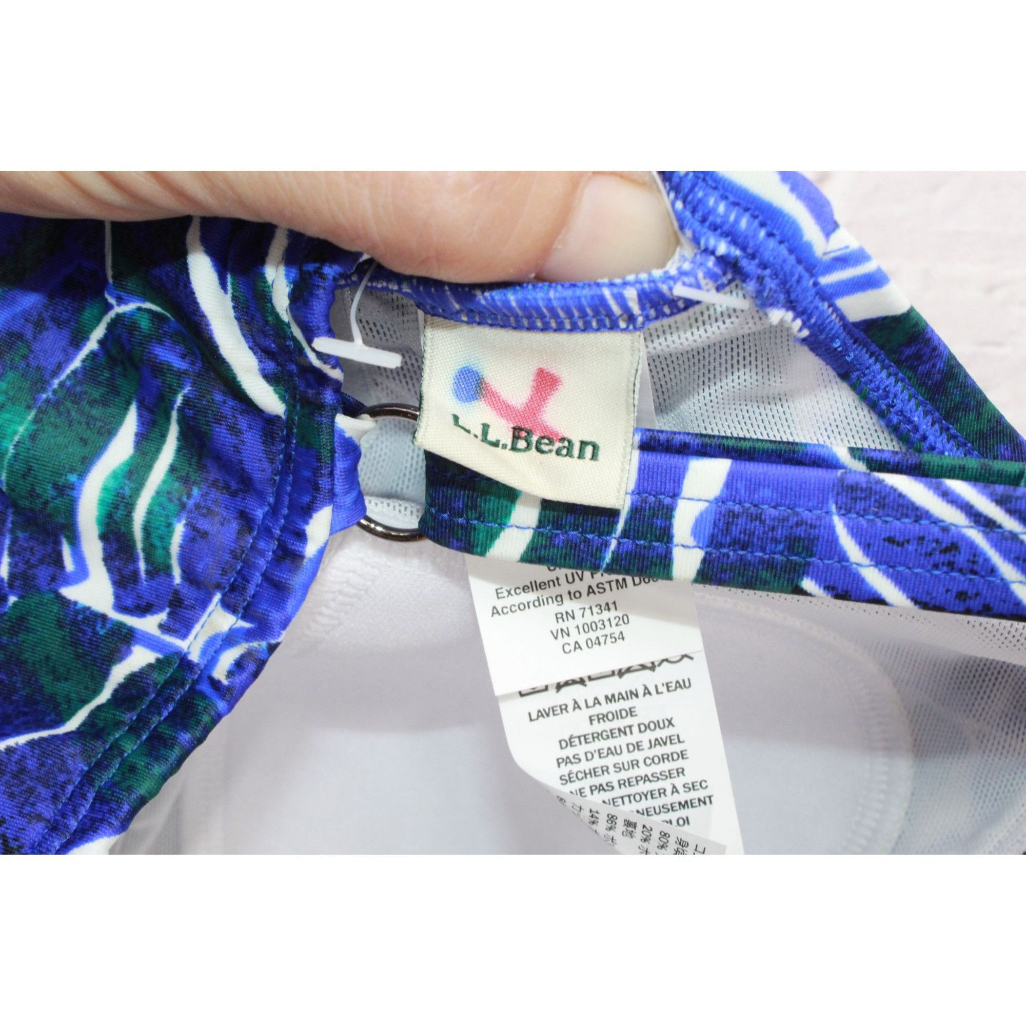 L.L. Bean LL Bean Women's Mix and Match Swimwear Squareneck Tankini Size S / US 4 / IT 40 - 7 Thumbnail