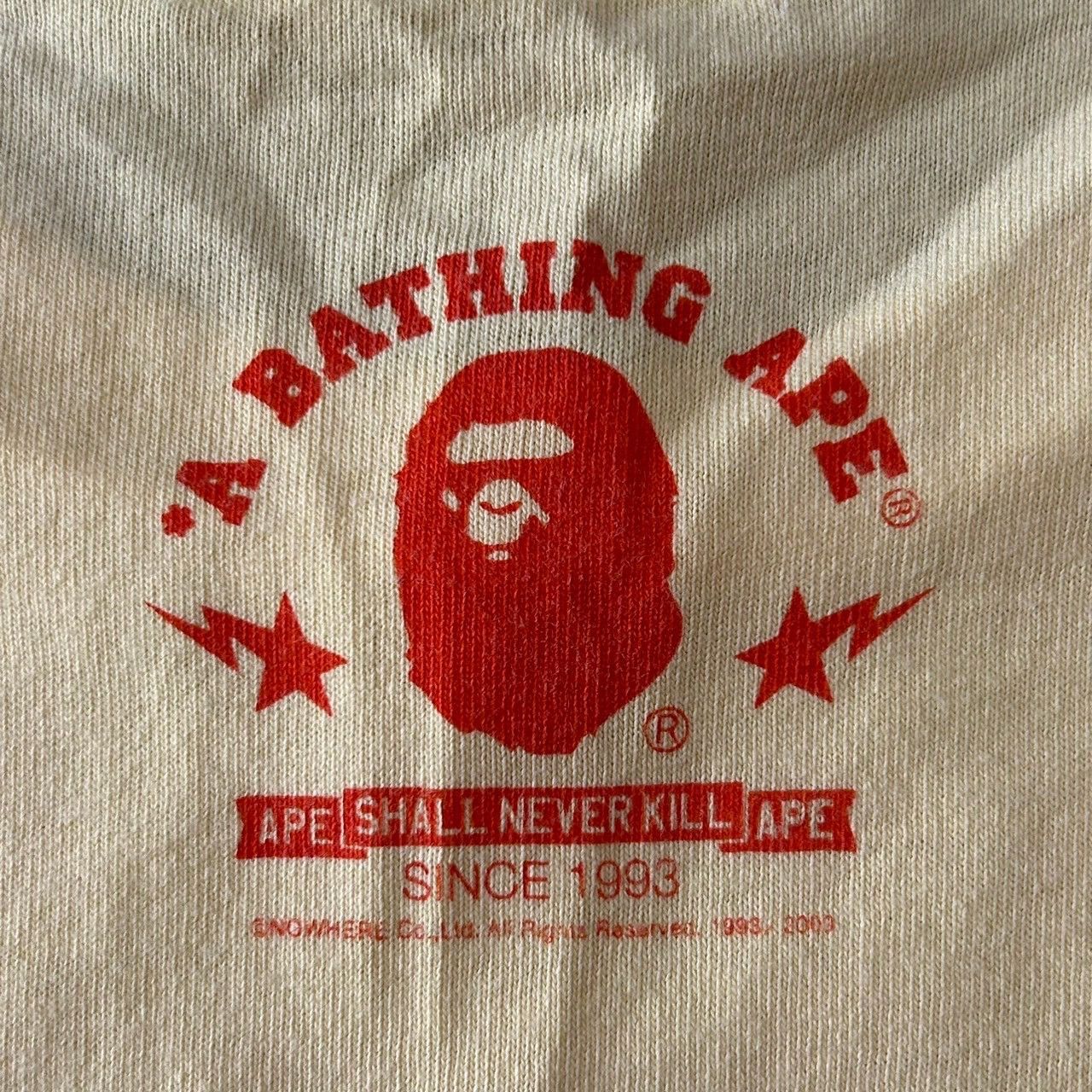 Bape Bape Flame Gradation T-Shirt Size US M / EU 48-50 / 2 - 4 Thumbnail