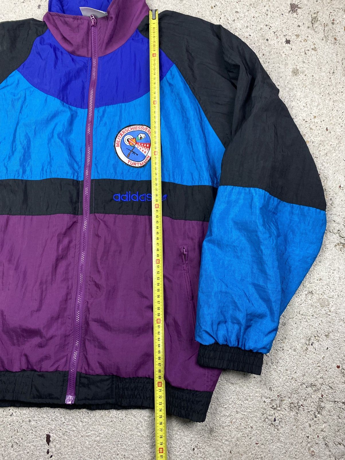 Adidas Adidas vintage track jacket windbreaker retro 90s oversized Size US XL / EU 56 / 4 - 14 Thumbnail