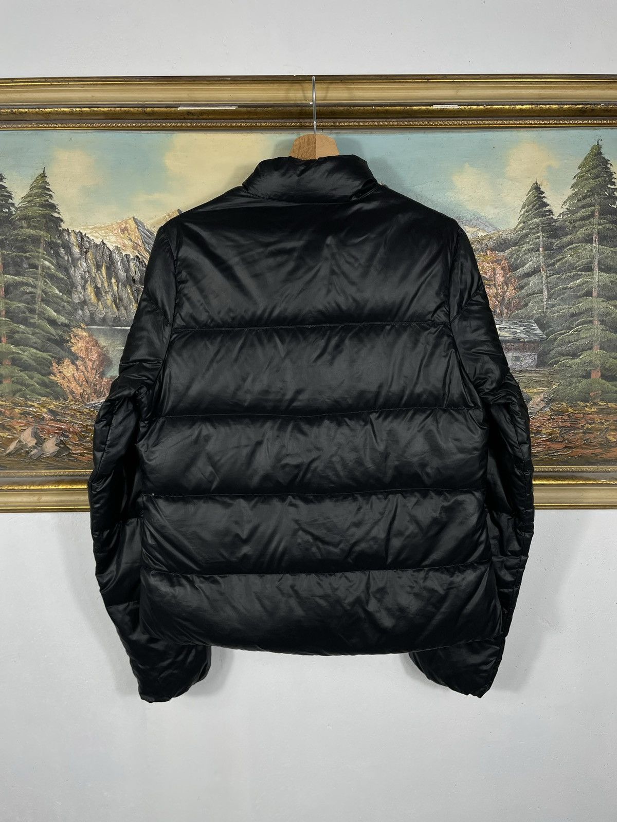 Nike × Vintage Nike Small Swoosh Zip Hoodie Black Y2k 00s Retro Size M / US 6-8 / IT 42-44 - 4 Thumbnail