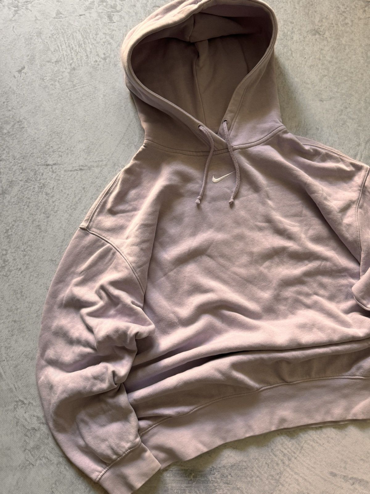 Nike × Vintage NIKE VINTAGE CENTER LOGO OVERSIZE BOXY HOODIE Size US L / EU 52-54 / 3 - 2 Thumbnail