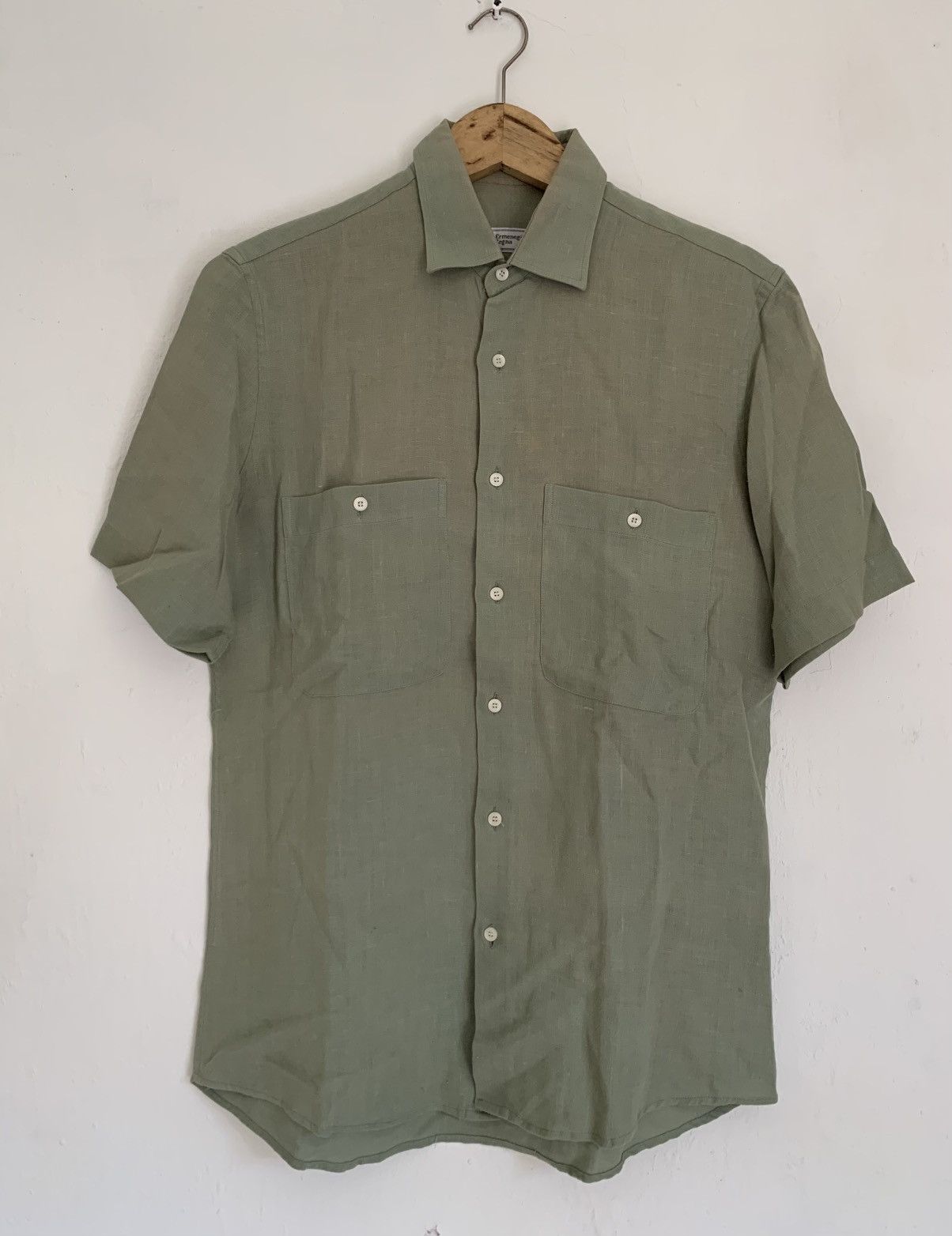 Designer × Ermenegildo Zegna × Vintage Vintage ermenegildo zegna linen made in spain Size US M / EU 48-50 / 2 - 1 Thumbnail