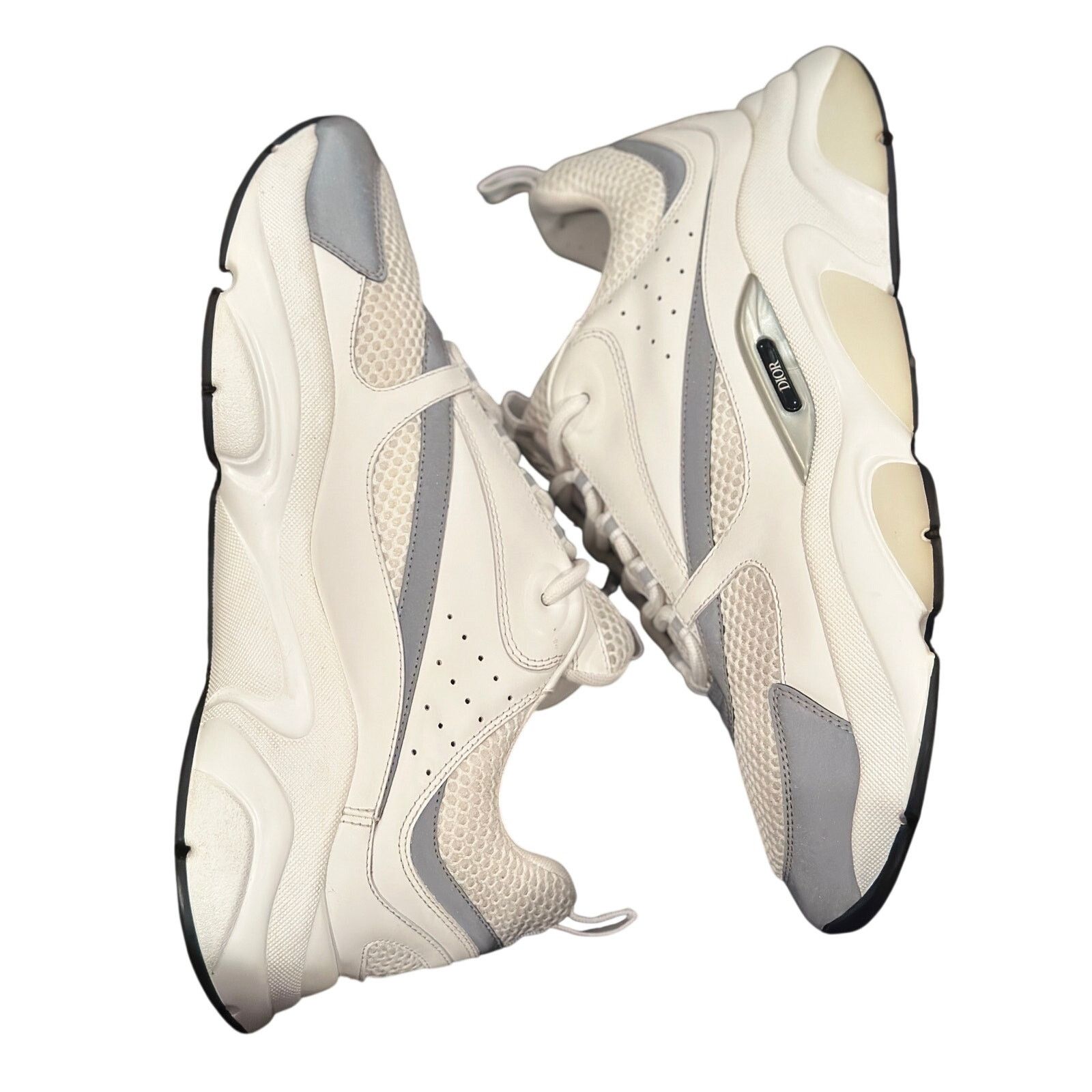 Dior Size 14 - Dior B22 White Sneakers Size US 14 / EU 47 - 1 Thumbnail