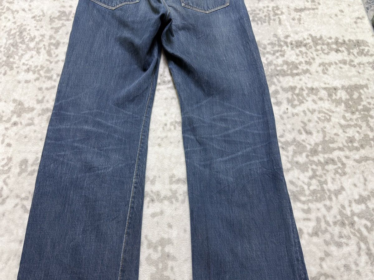 45rpm Vintage 45RPM Selvedge Indigo Button Fly Fade Denim Jeans Size US 32 / EU 48 - 13 Thumbnail