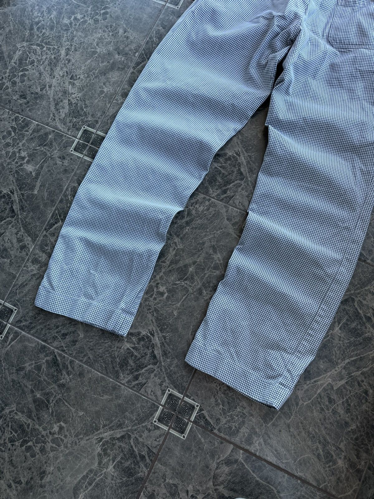Other Vintage 1960s Workwear Pants Houndstooth Check Zurich Size US 30 / EU 46 - 9 Thumbnail