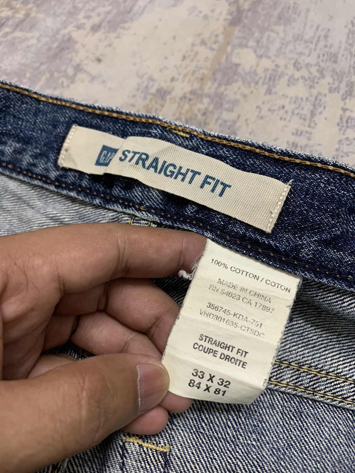 Gap Vintage Y2K Gap Baggy Distressed Jeans 34x32 Size US 34 / EU 50 - 18 Thumbnail